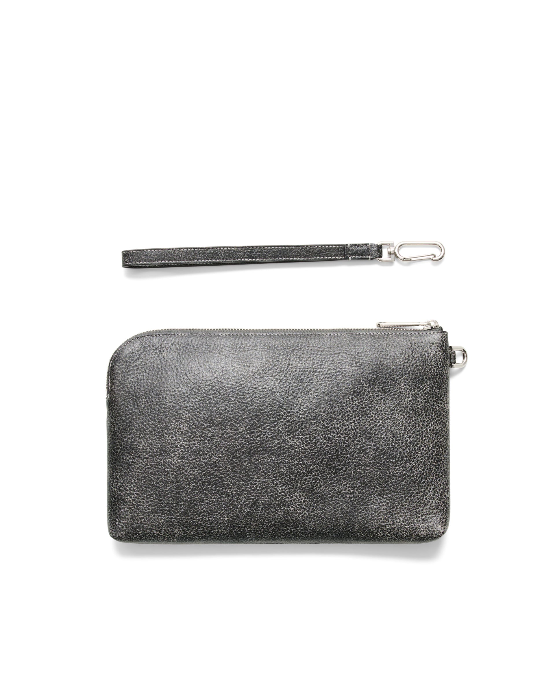 ECCO® Wristlet Large Leather Pouch Bag - Multicolor - Back