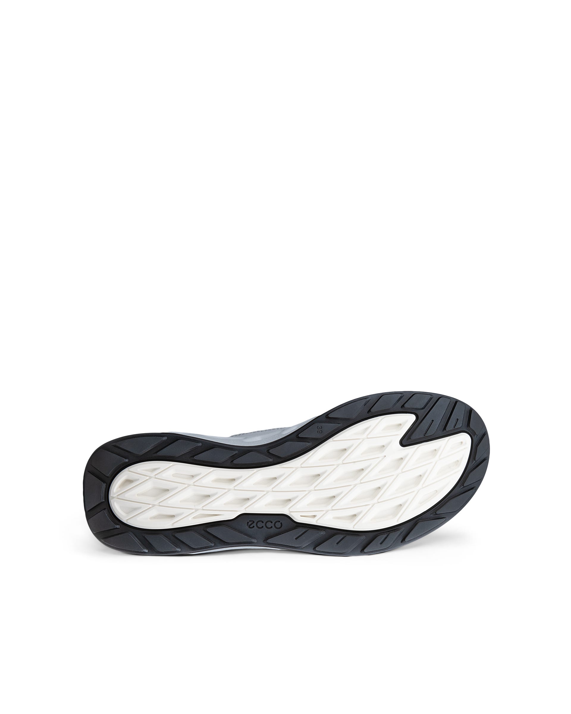 ECCO® BIOM 720 baskets en cuir Gore-Tex pour femme - Gris - Sole