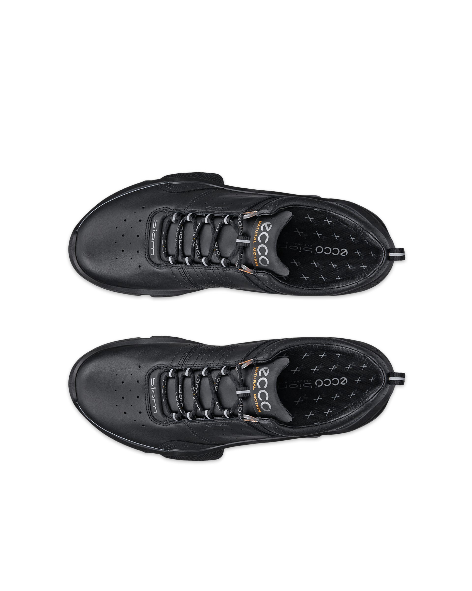 Męskie skórzane buty outdoorowe Gore-Tex ECCO® BIOM C2-TRAIL - Czarny - Outside