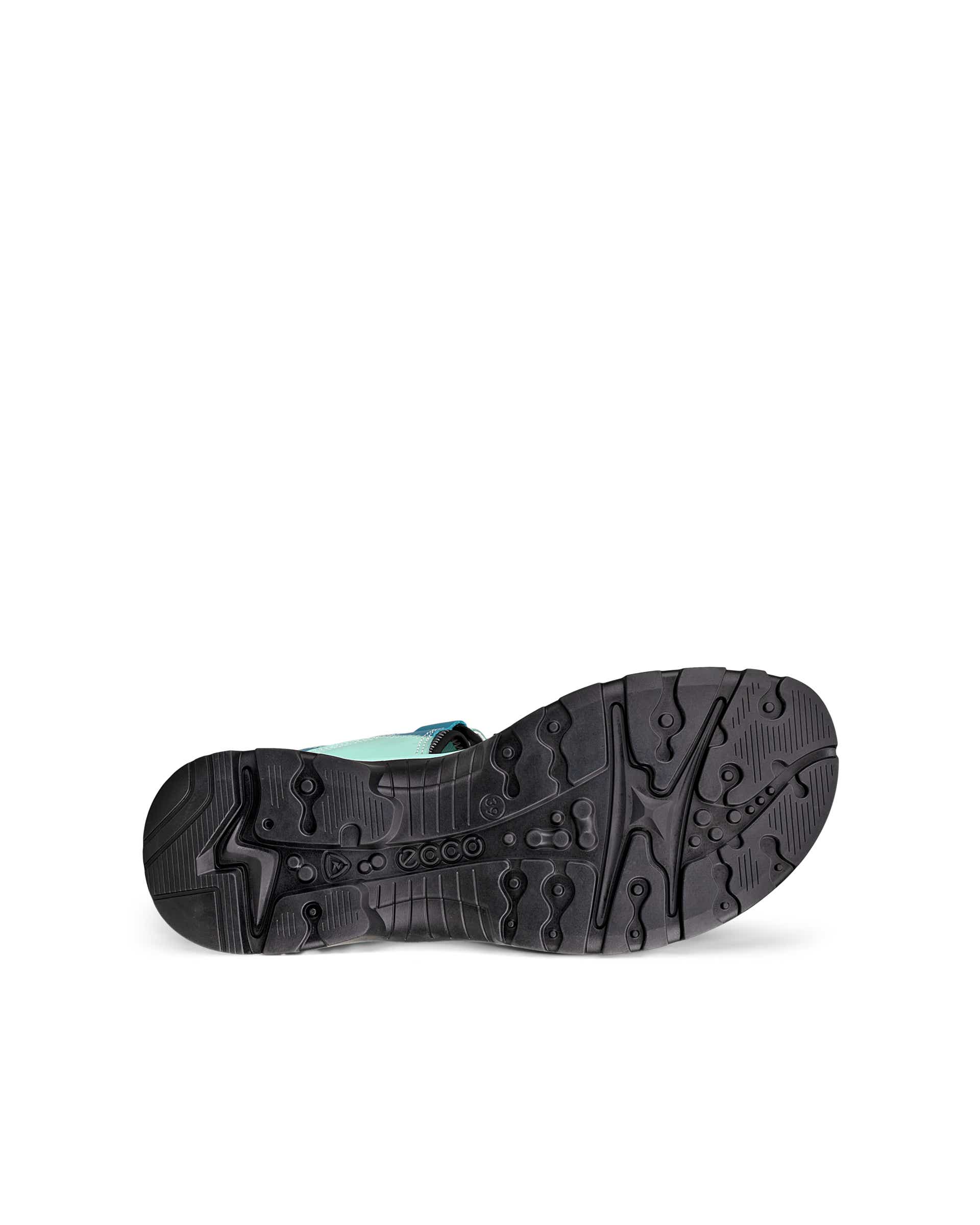 Dámské nubukové outdoorové sandály ECCO® Offroad - Modrá - Sole