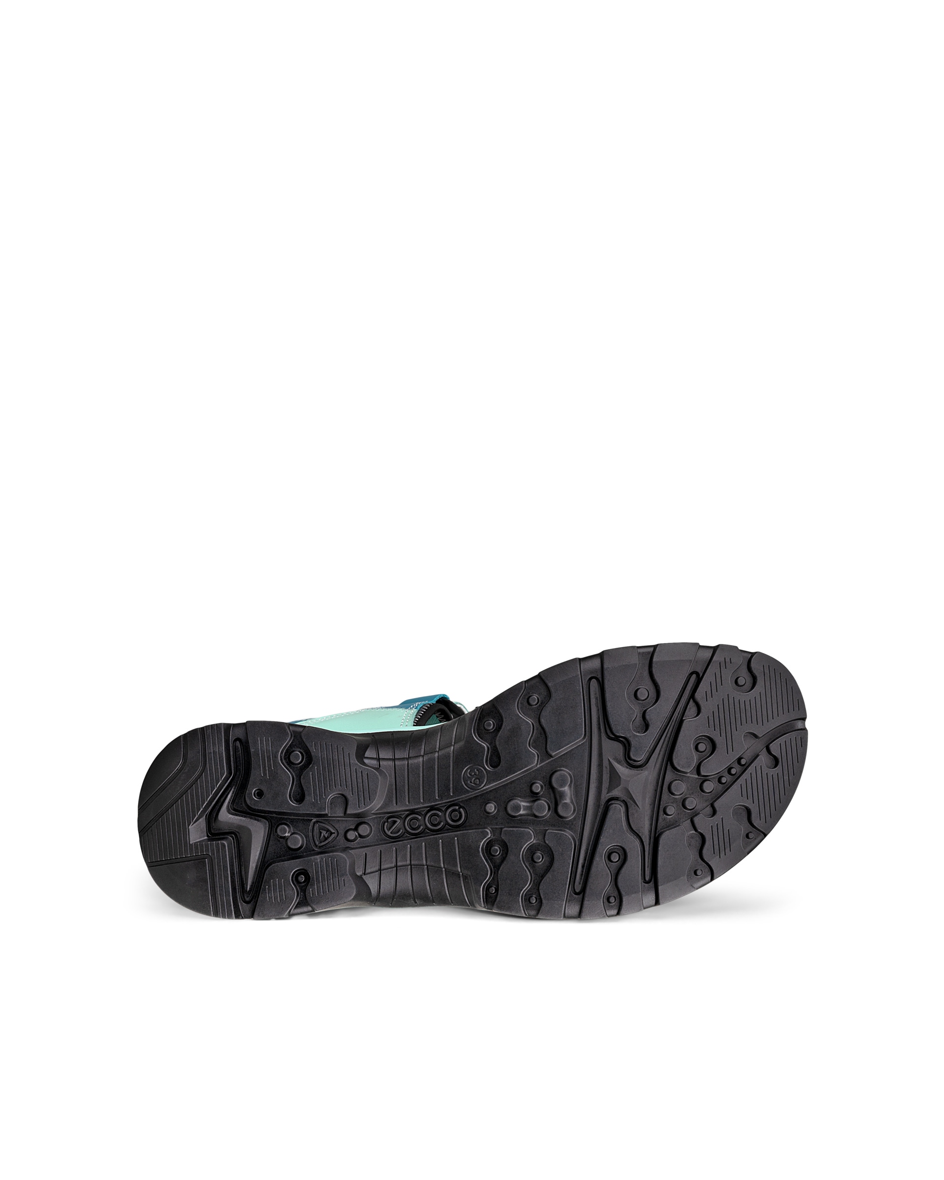 Dámské nubukové outdoorové sandály ECCO® Offroad - Modrá - Sole