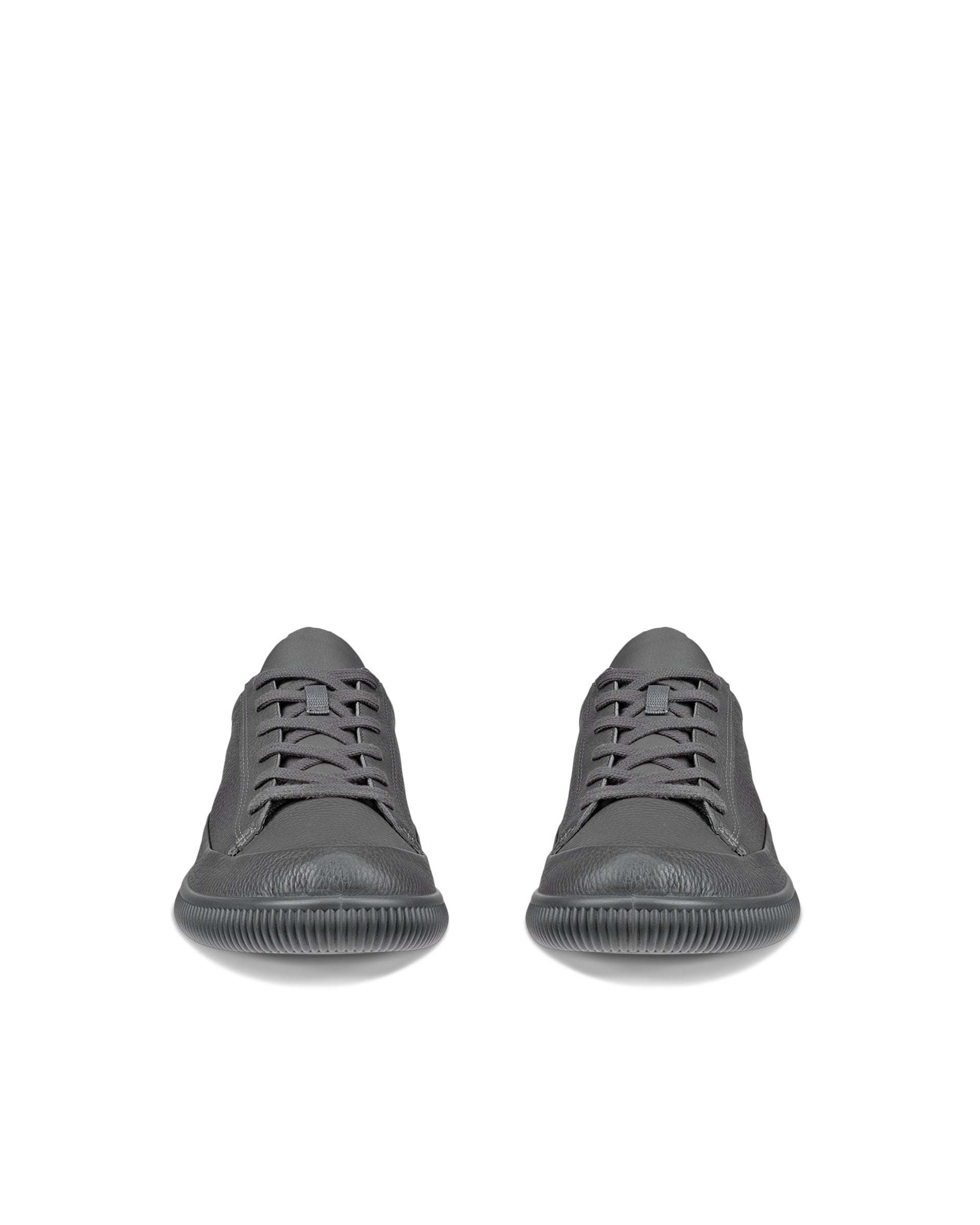 ECCO SOFT ZERO MEN'S SNEAKER - Grey - Front pair