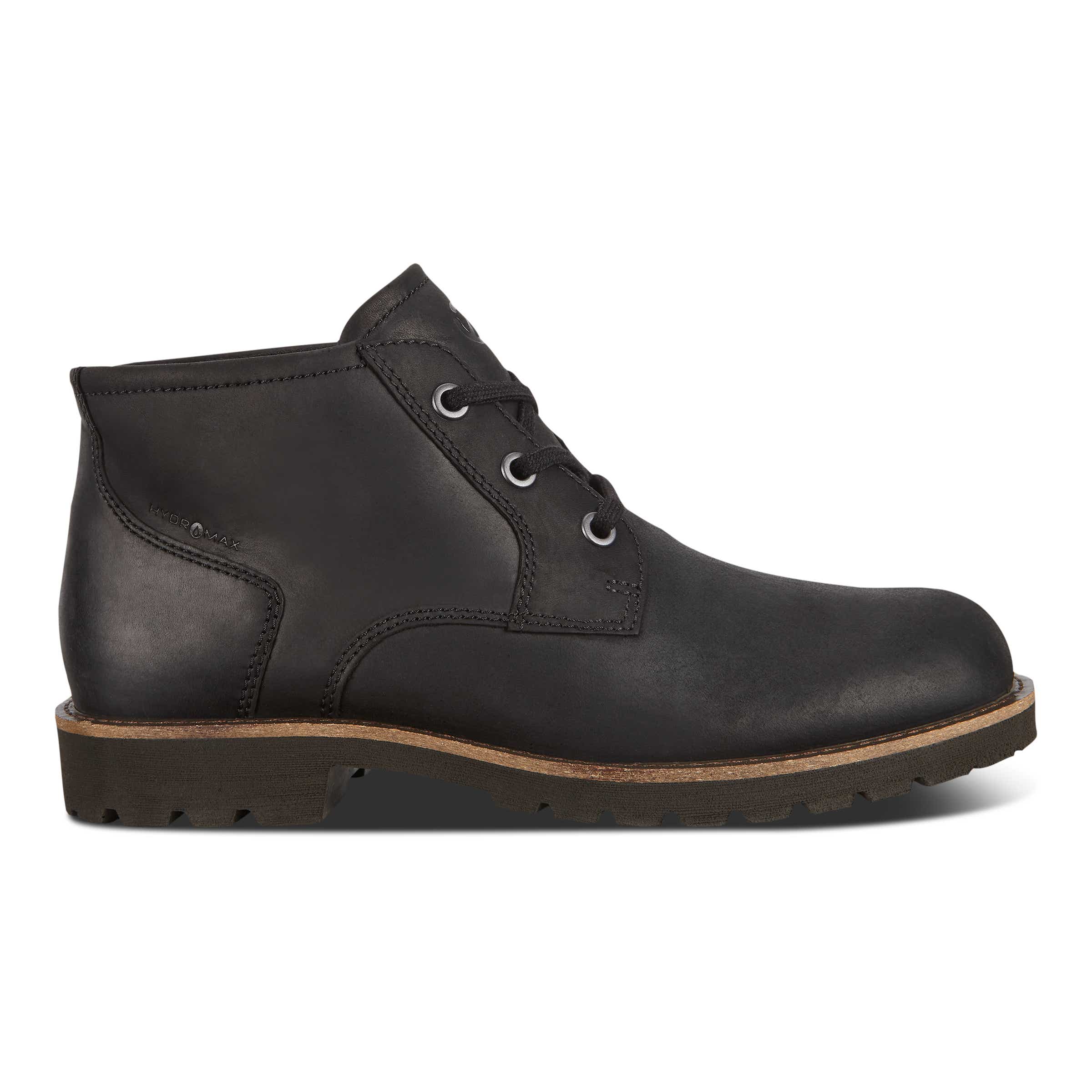 ECCO Jamestown Men's Derby Ankle Boot - Black - Outside