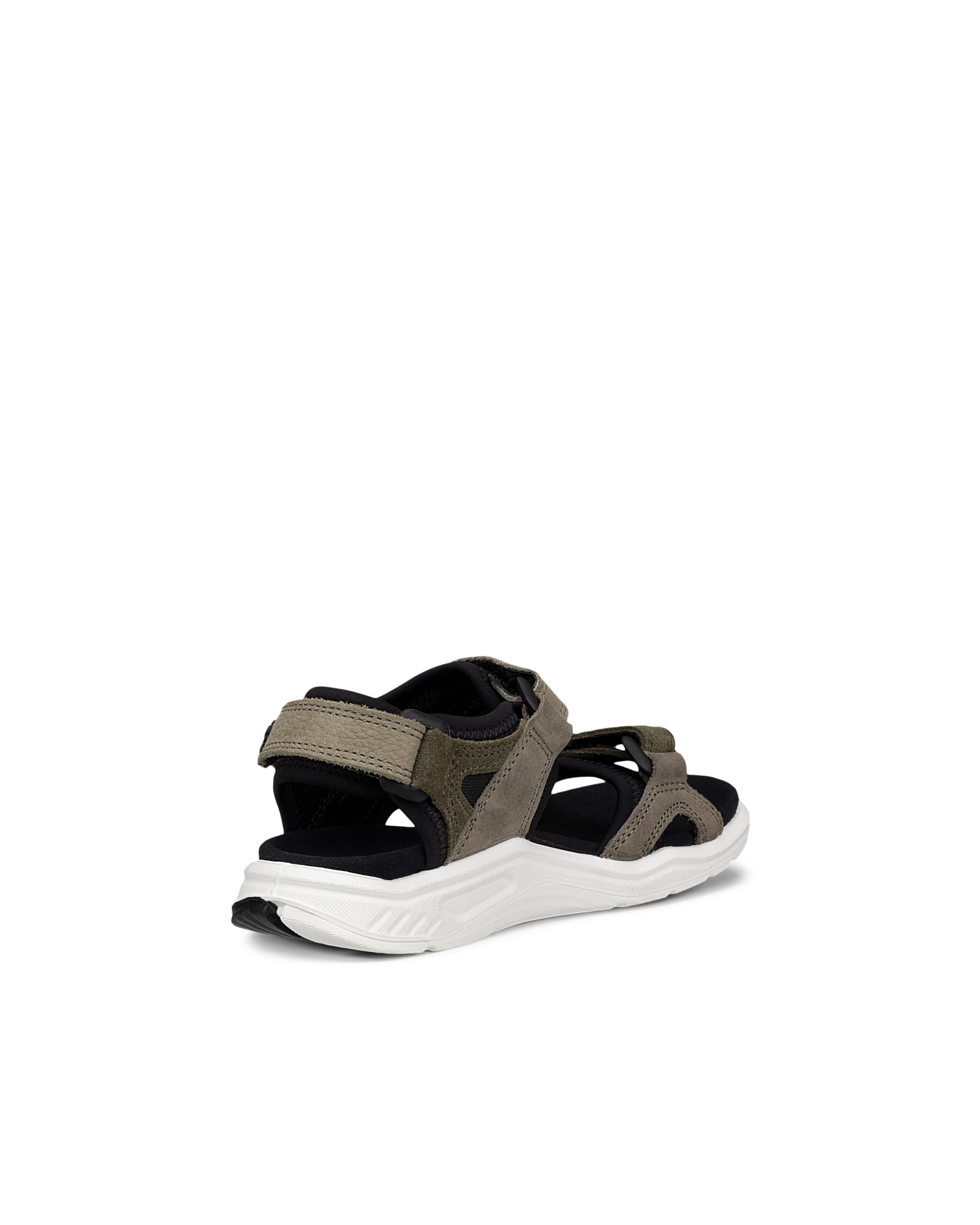 Dziecięce nubukowe sandały outdoor ECCO® X-TRINSIC - Zielony - Back