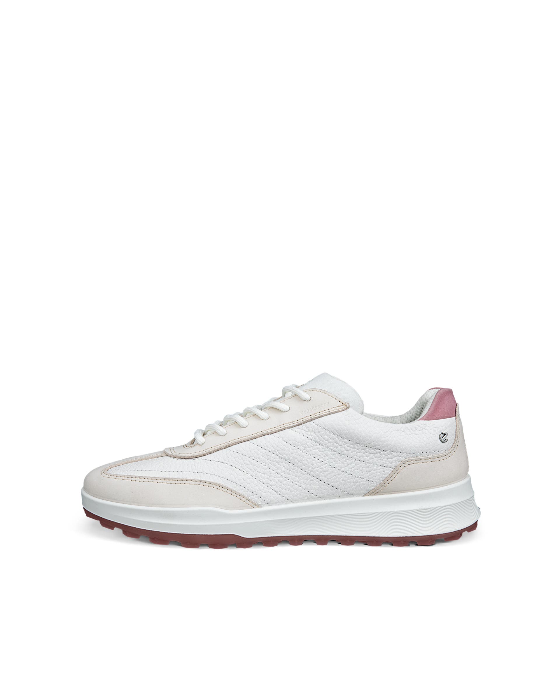ECCO® GOLF STREET VIBE dame vanntett golfsko skinn - Hvit - Outside