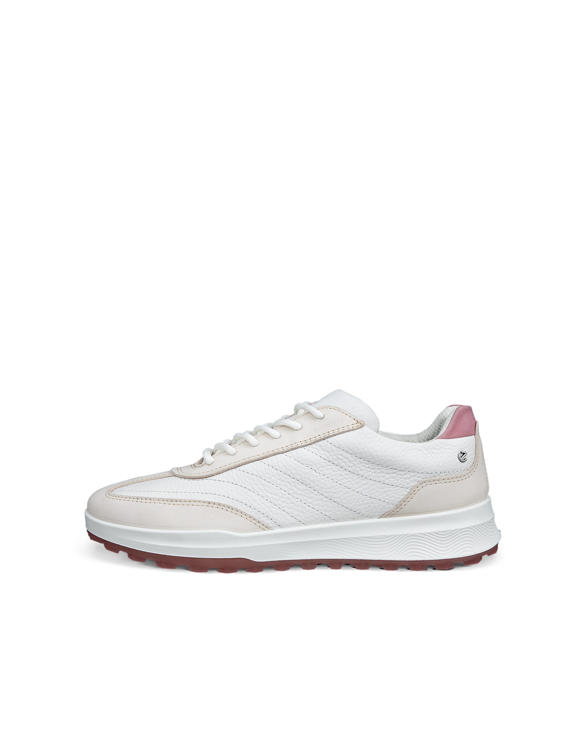 ECCO® GOLF STREET VIBE dame vanntett golfsko skinn - Hvit - Outside