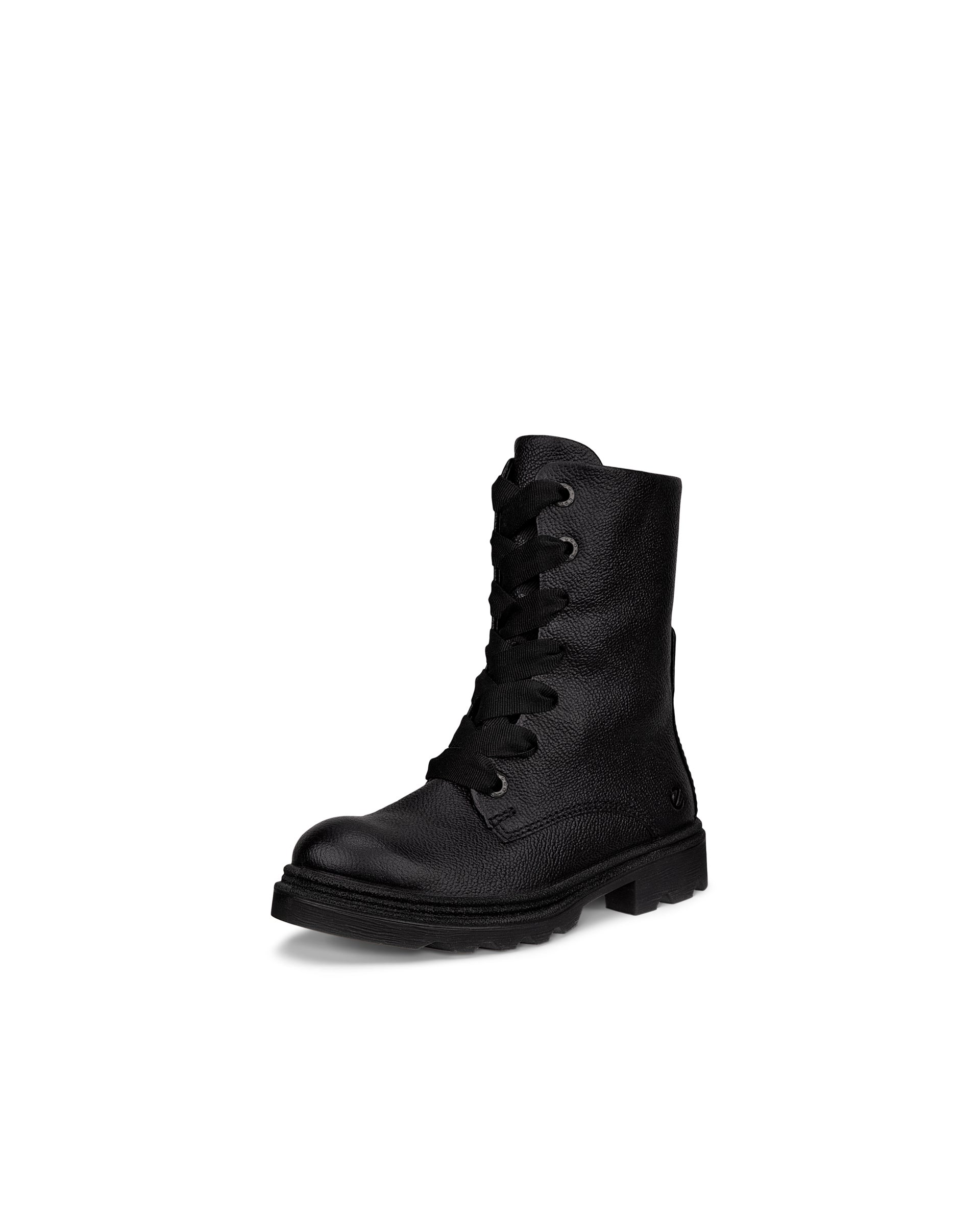 ECCO® GRAINER Vattentät känga skinn barn - Svart - Main