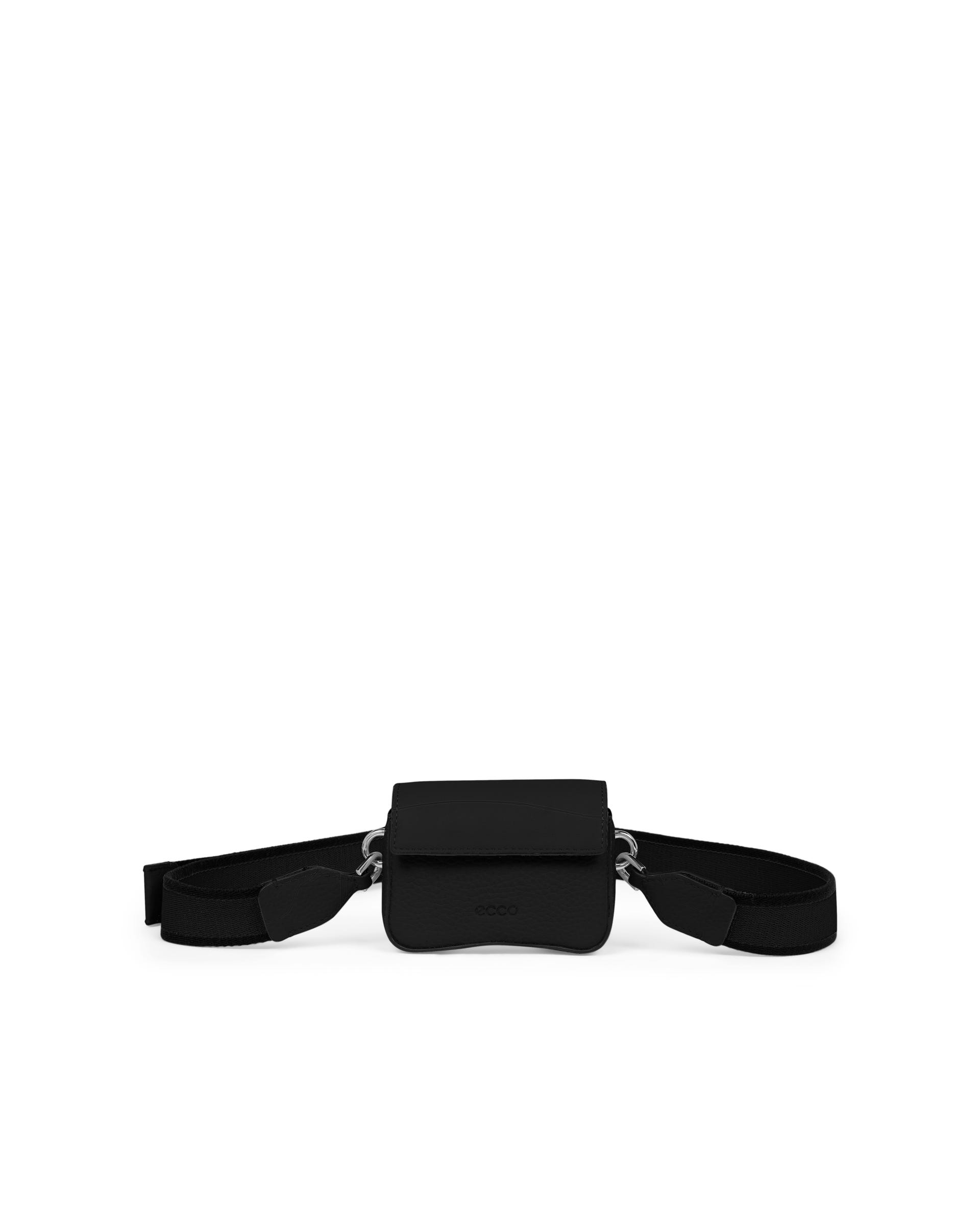 新品!送料込! Leather Waist Bag Black ECCO® Waist Leather Waist Bag | Black