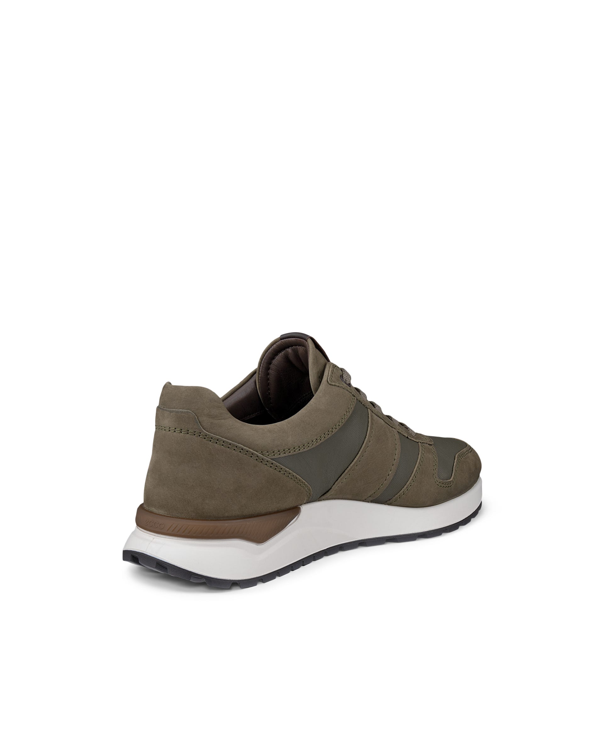 Men's ECCO® ASTIR NEO Leather Sneaker - Green - Outside