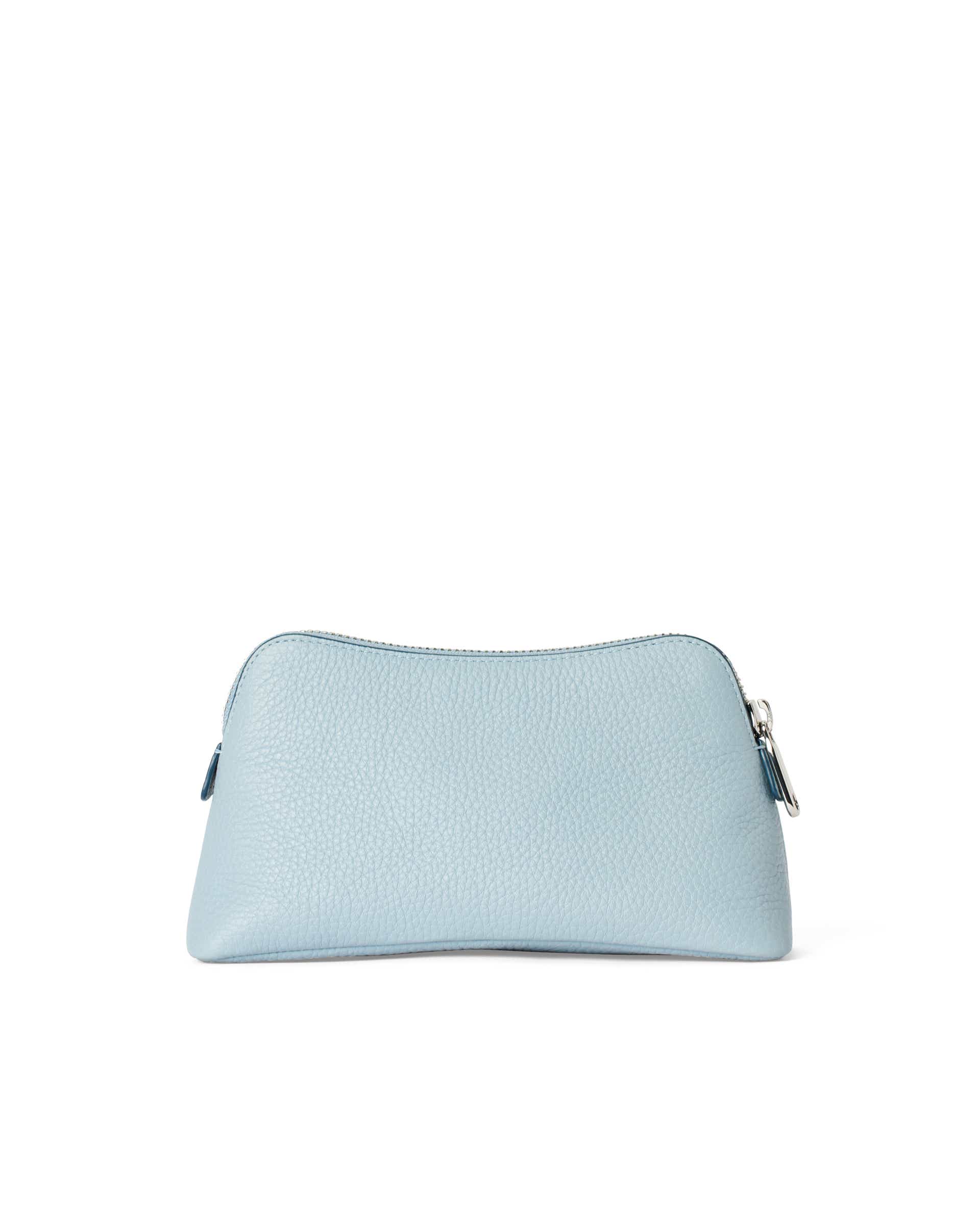 ECCO Cosmetic Pouch レザーコスメティックポーチ - ブルー - Back