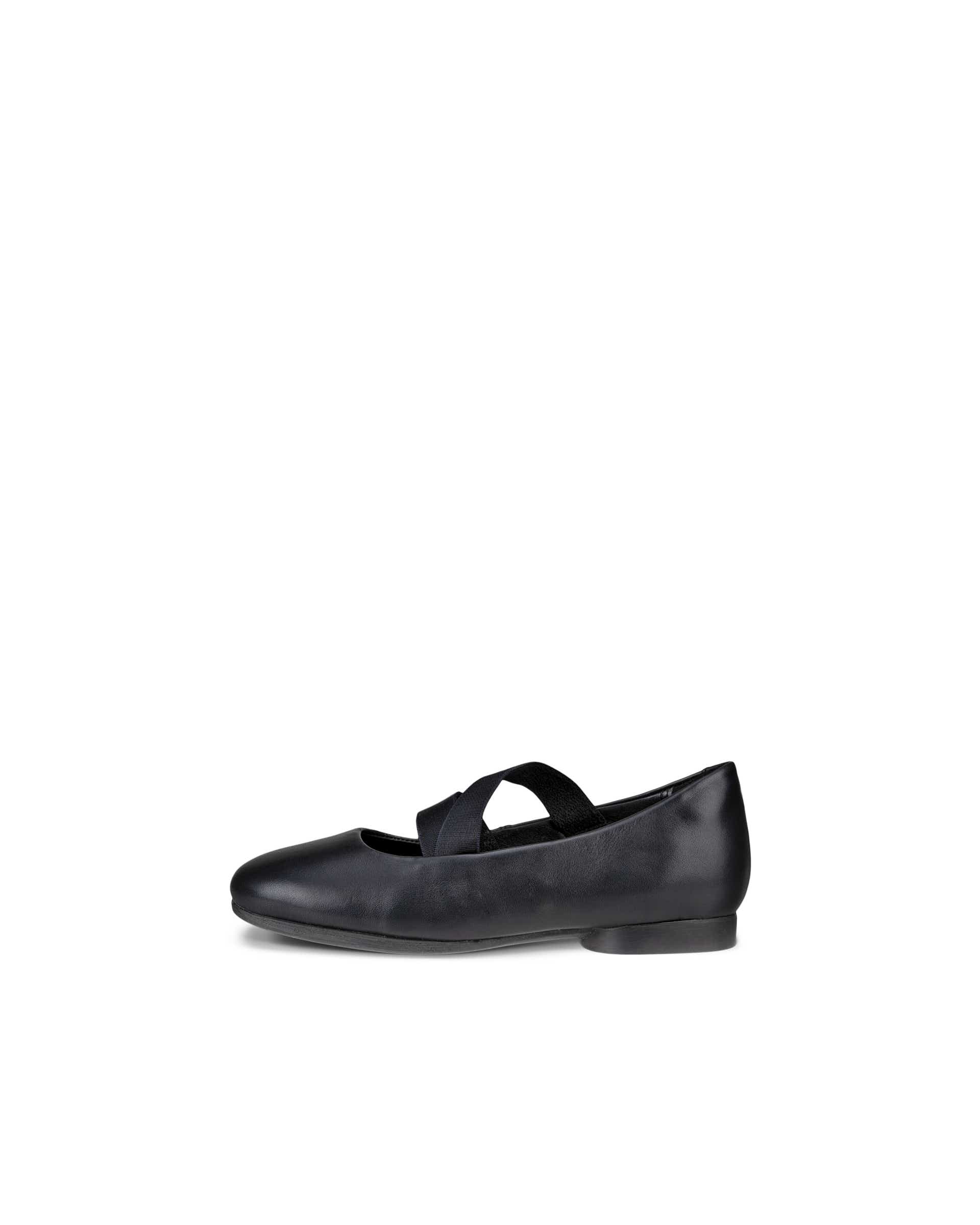 Women's ECCO® Anine Leather Ballerina | Black