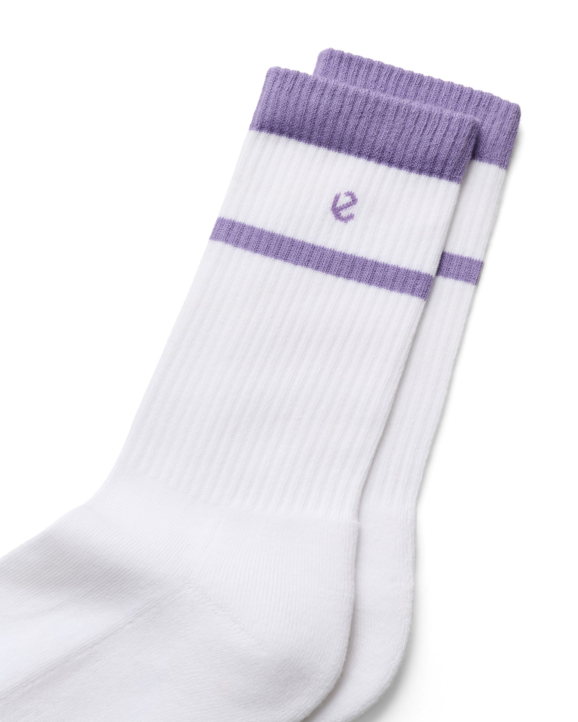 ECCO Retro Mid-Cut ユニセックス ソックス - ホワイト - Main