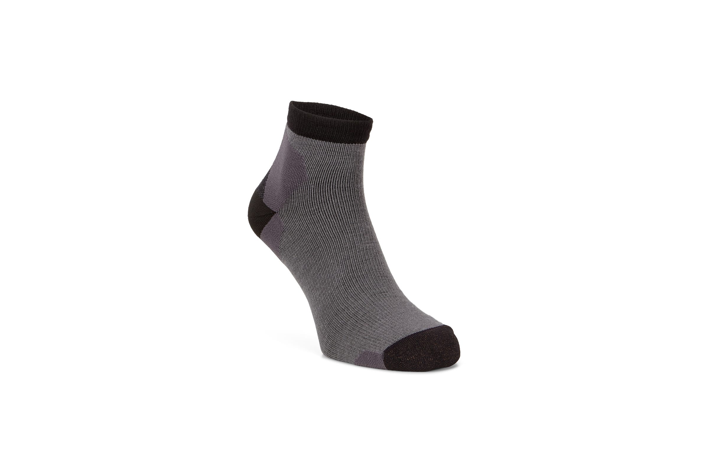 Unisex ECCO® Quarter Functional Ankle Socks - Grey - Main