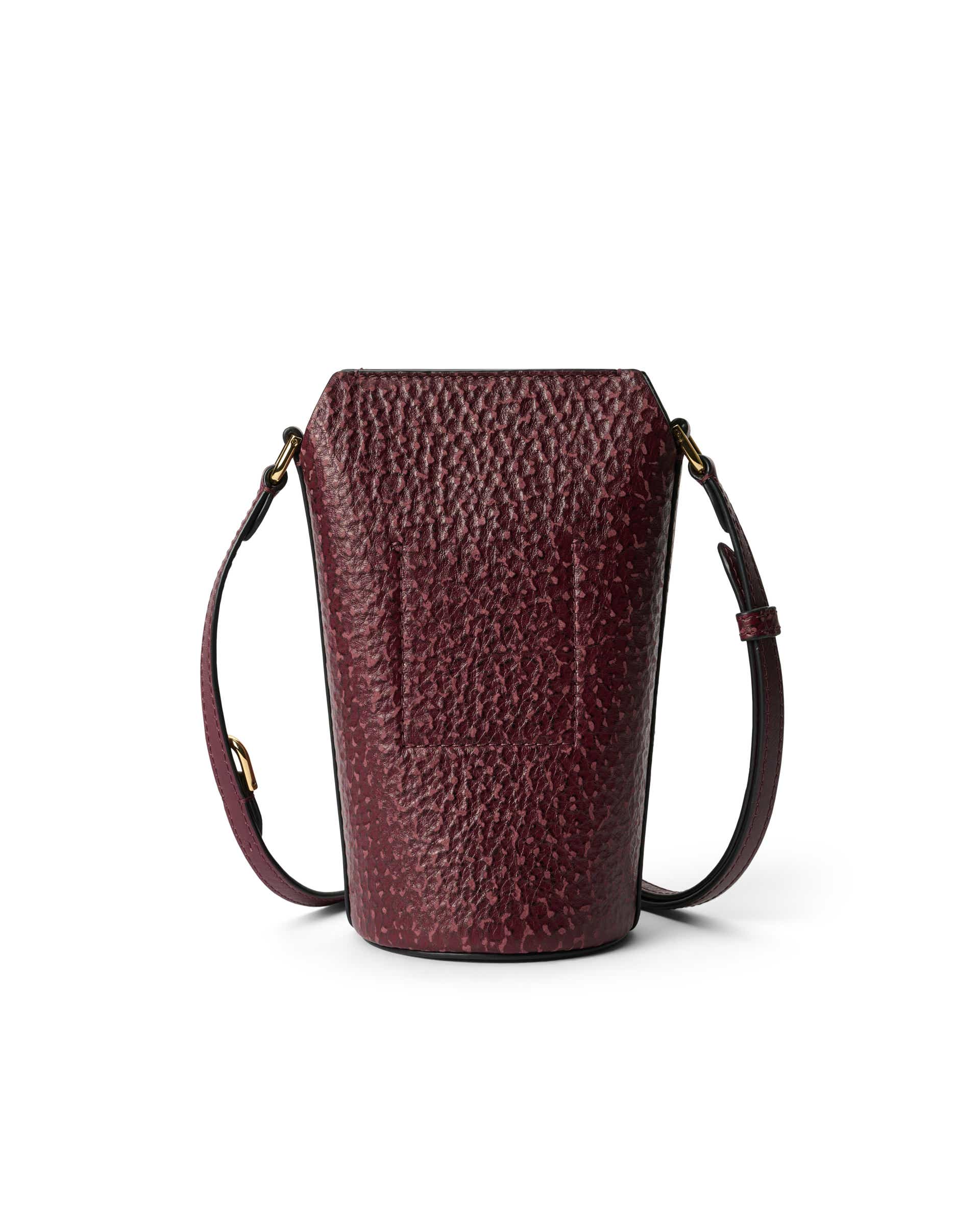 ECCO® Pot Leather Crossbody Bag - Brown - Back