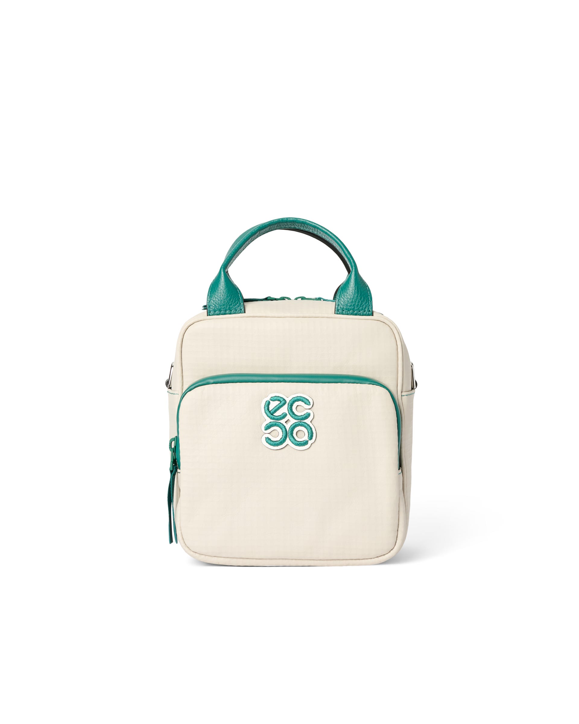 ECCO® Golf Zefer Leather Cart Bag - Beige - Detail-2