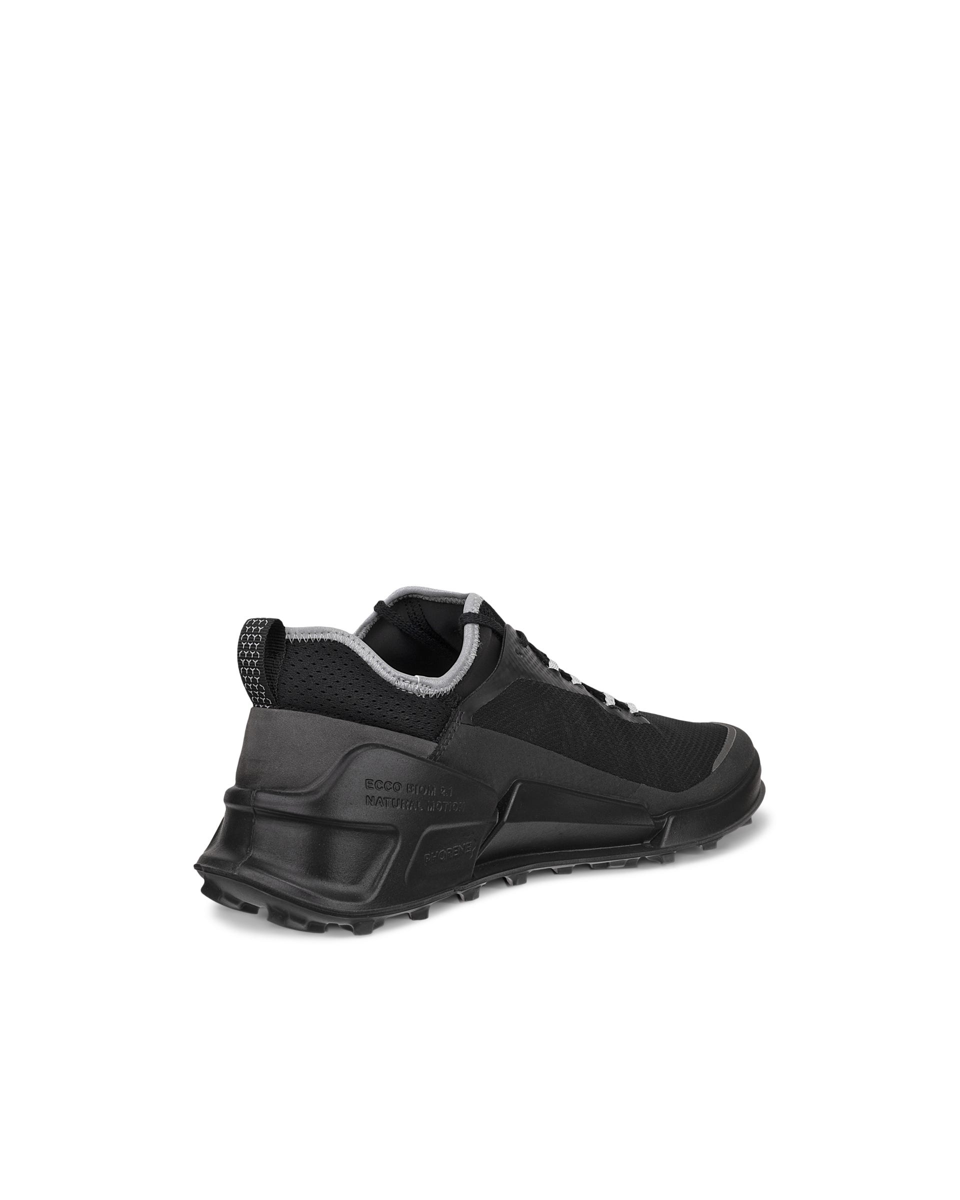 ECCO® Biom 2.1 X Country Heren trailrunning schoen van textiel - Zwart - Back