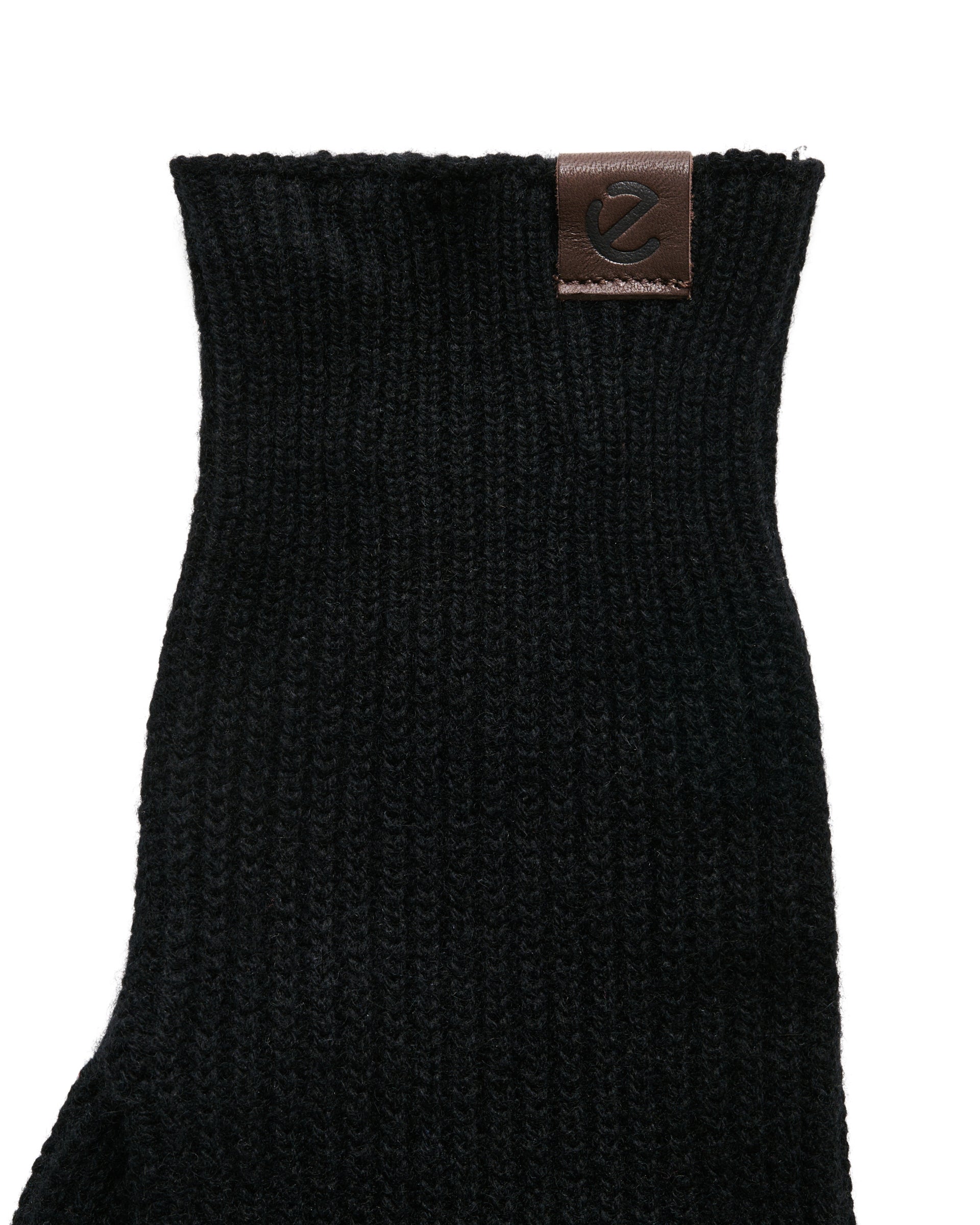 ECCO® Classic Herren Textilhandschuhe - Schwarz - Detail-1