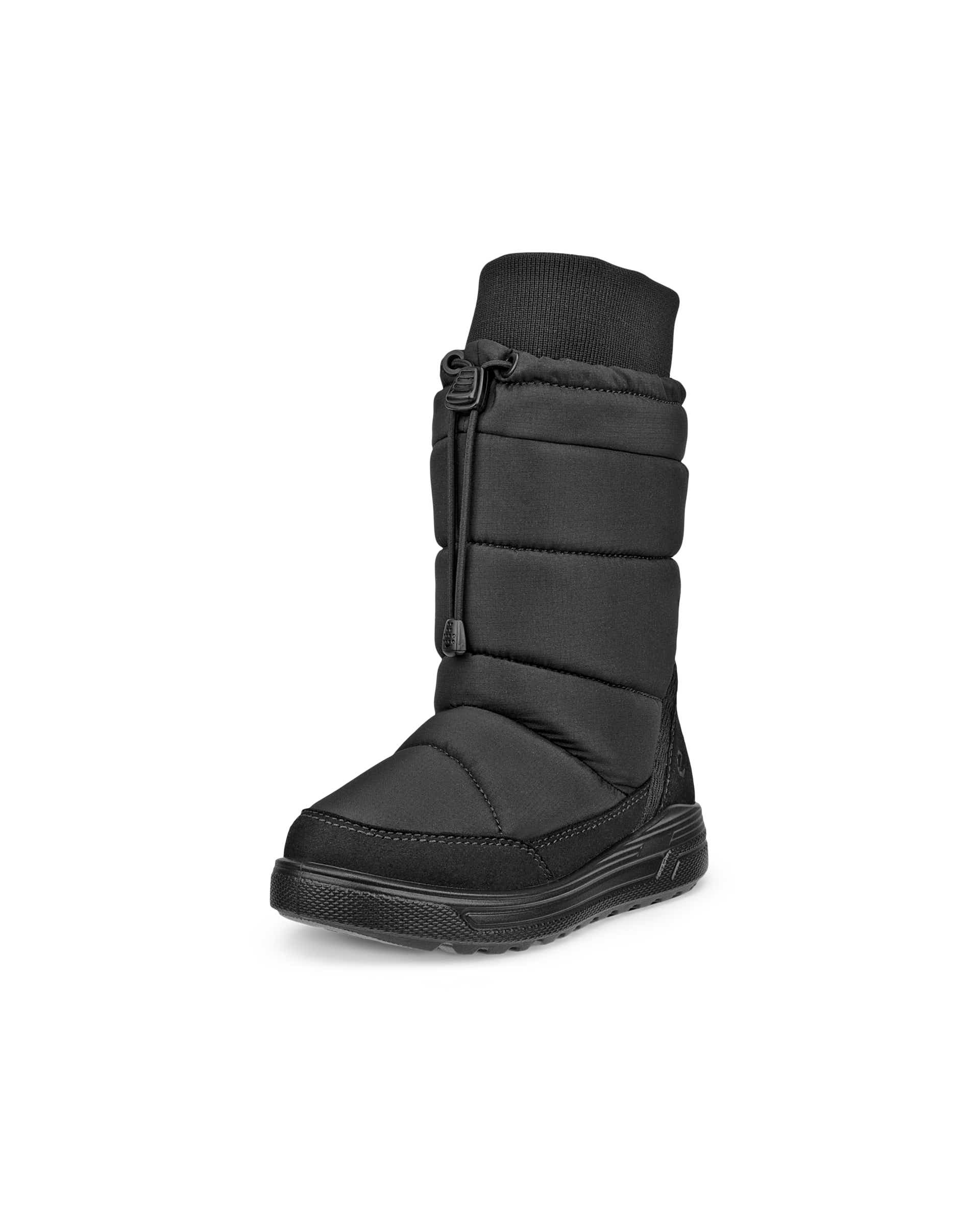 Detské textilné nepremokavá zimné čižmy ECCO® URBAN SNOWBOARDER - Čierna - Main