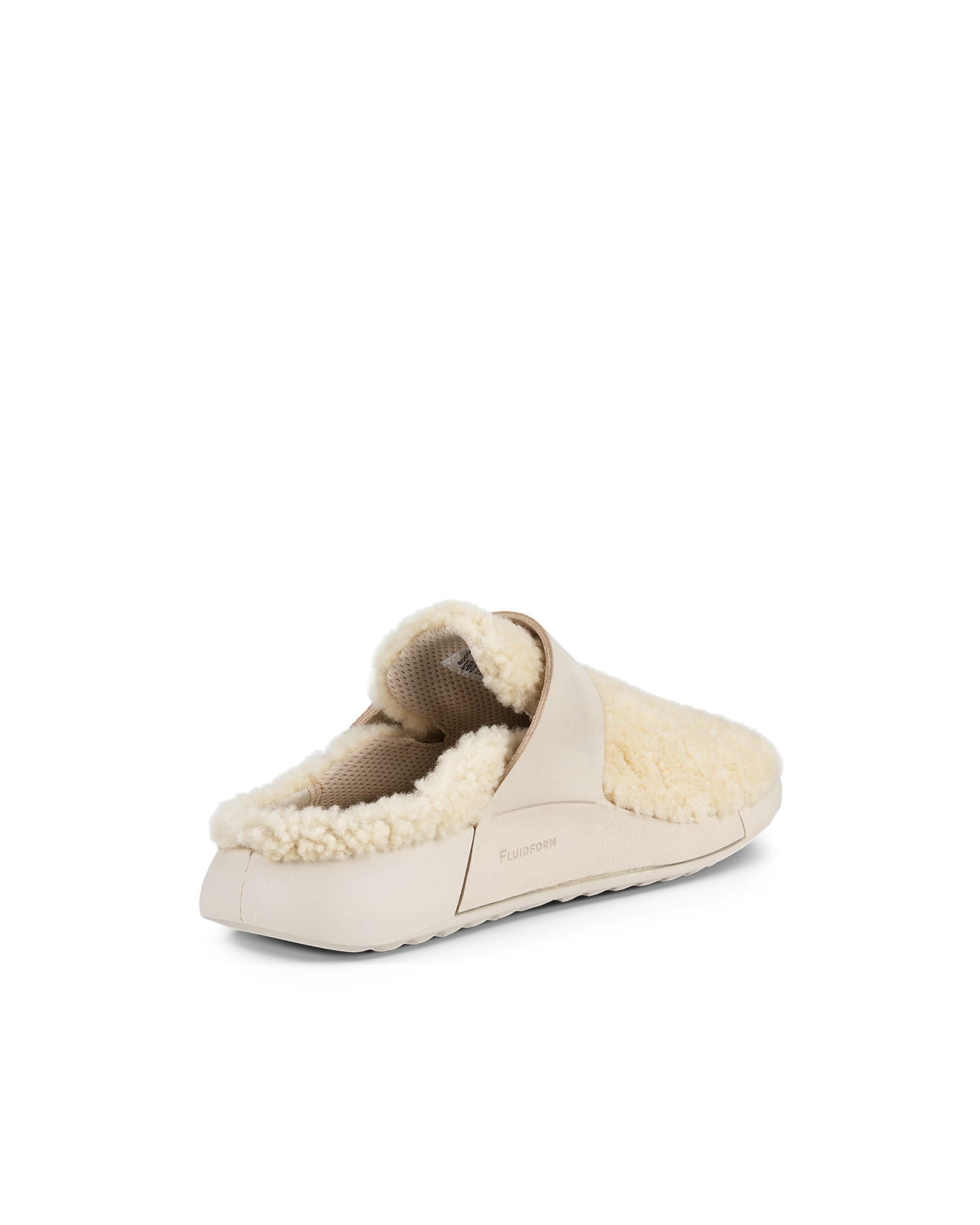 ECCO Cozmo Clog ウィメンズ レザークロッグ - ベージュ - Back