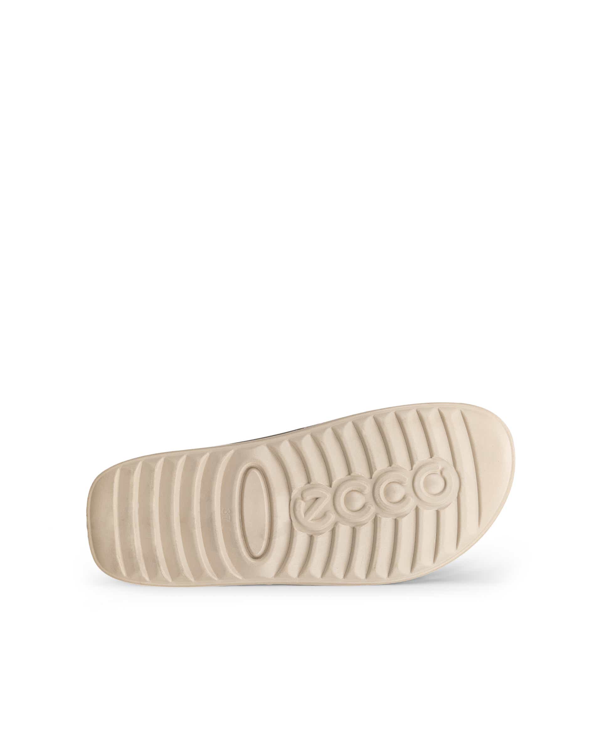 ECCO Cozmo Sandal ウィメンズ レザー2ストラップサンダル - グリーン - Sole
