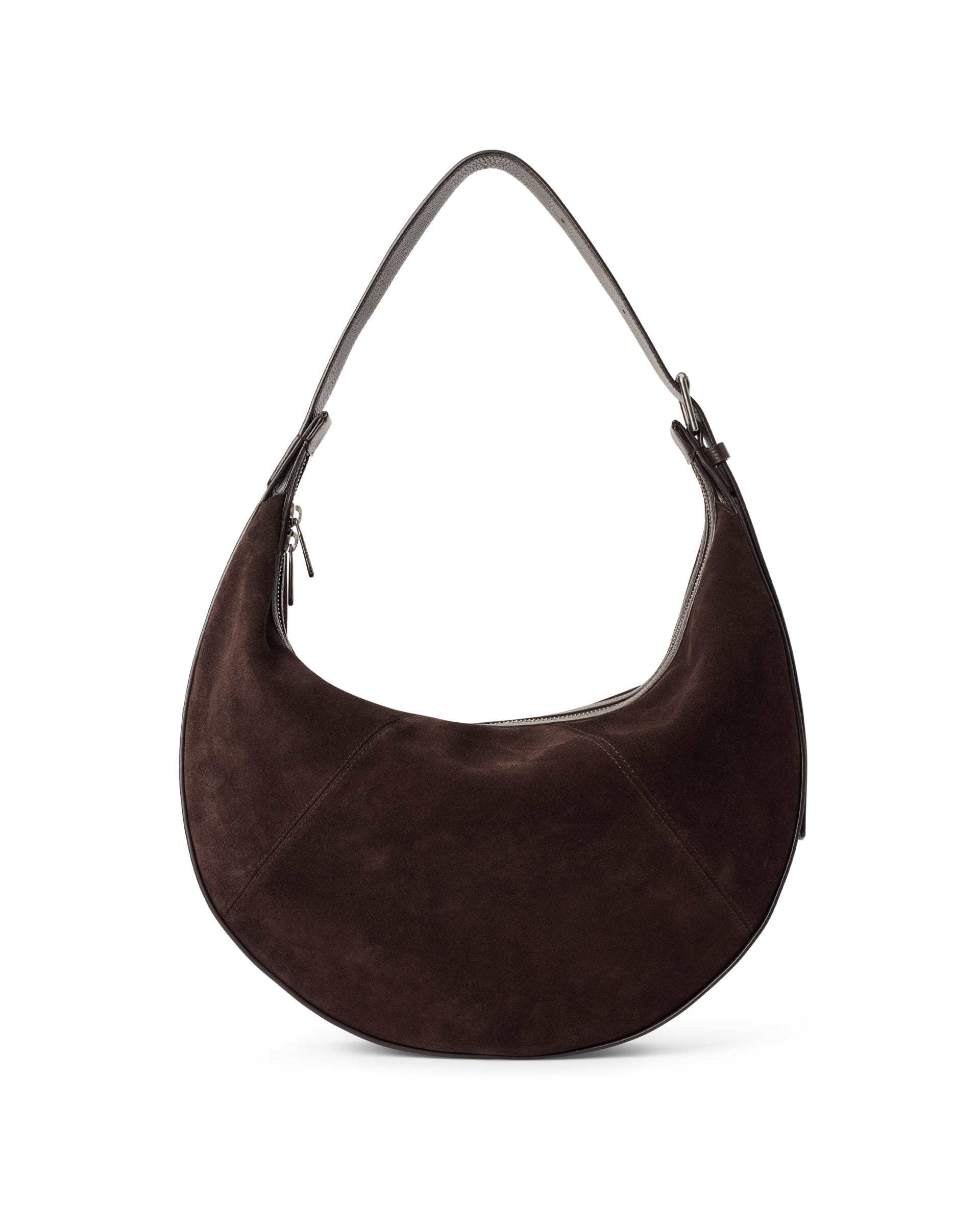 ECCO® FORTUNE BAG L dame bohemveske skinn - Brun - Main