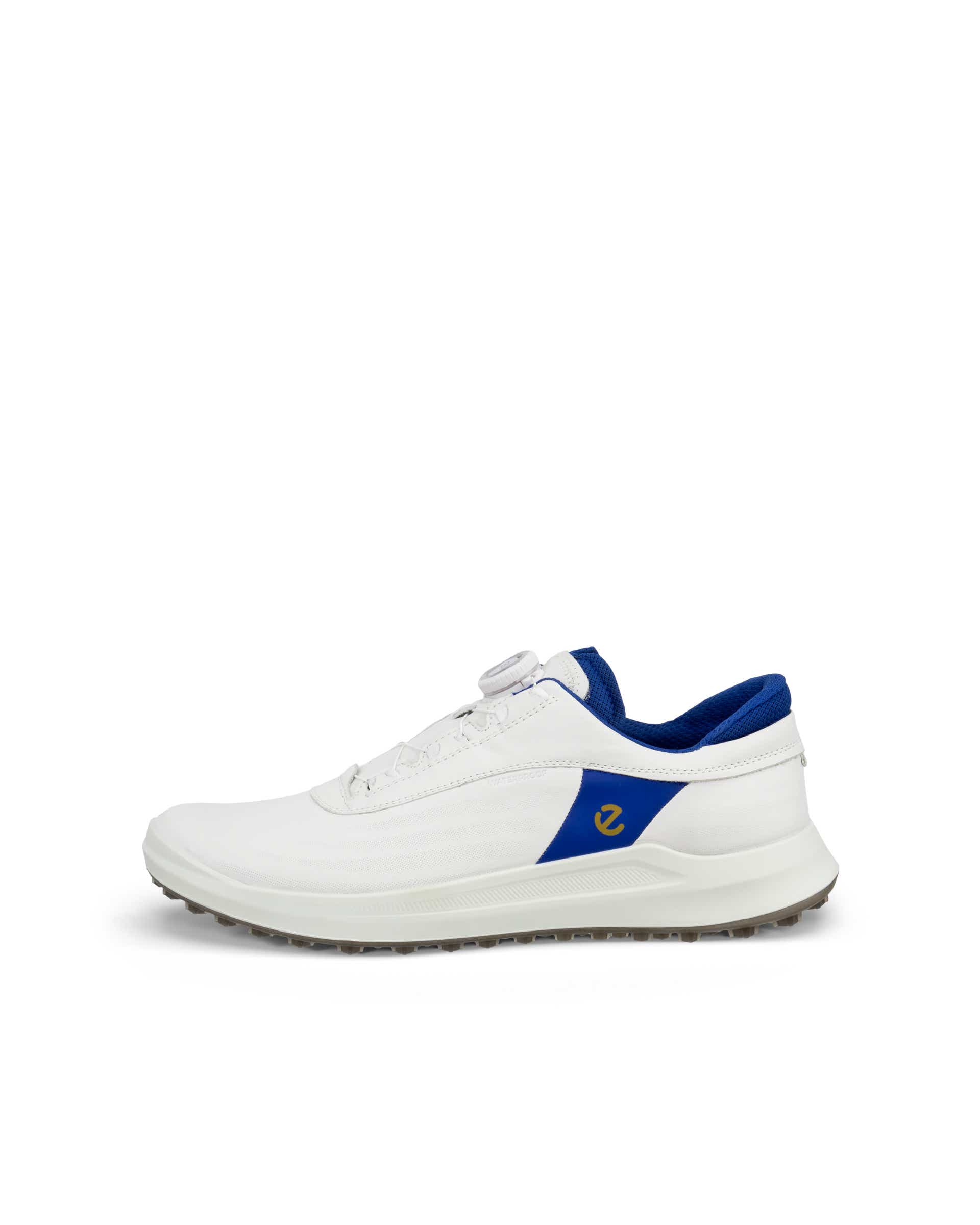 Men's ECCO® Golf Core Leather Golf Shoe | White Men's ECCO® Golf Core Leather Golf Shoe | White