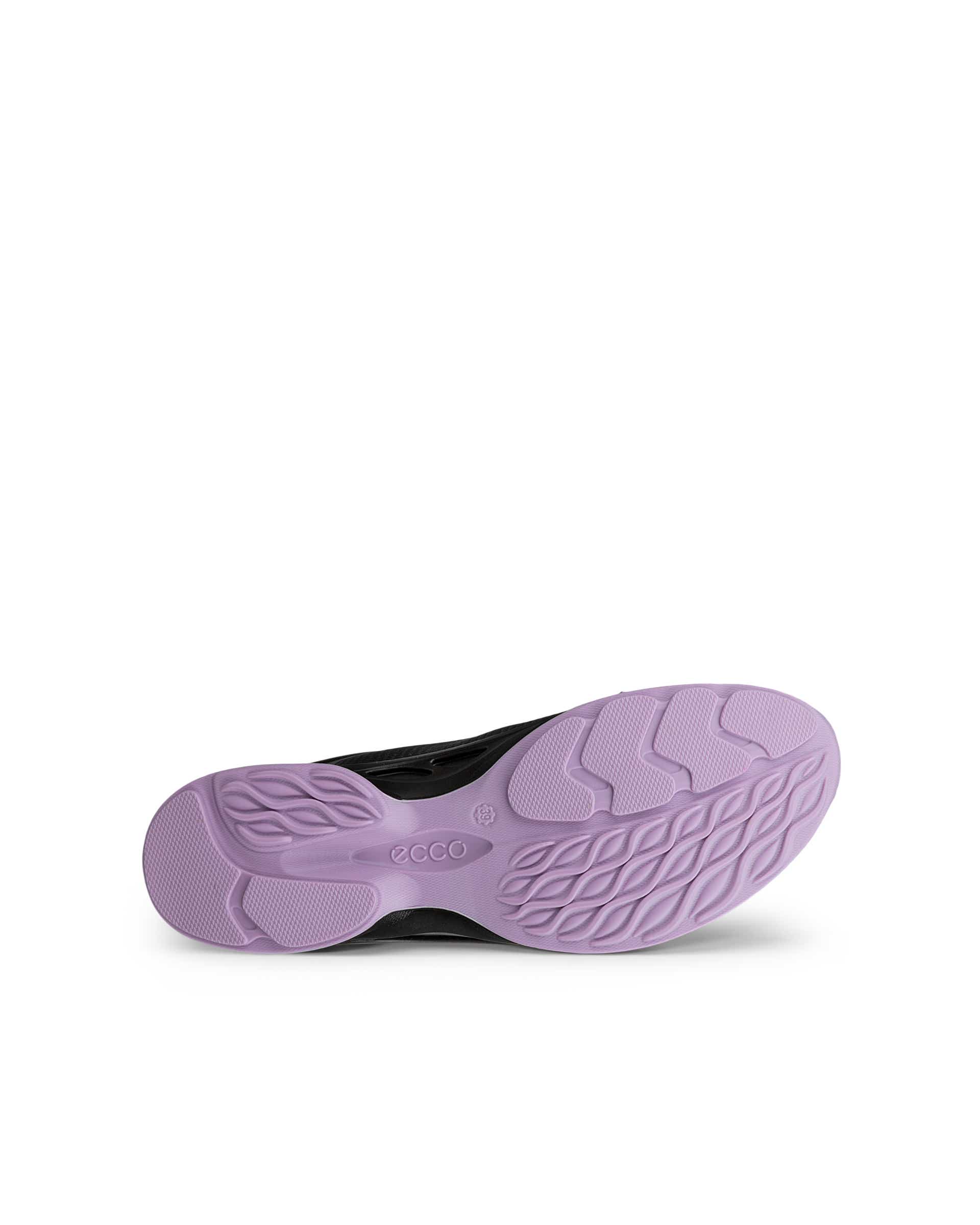 ECCO® BIOM FJUEL baskets en cuir pour femme - Noir - Sole