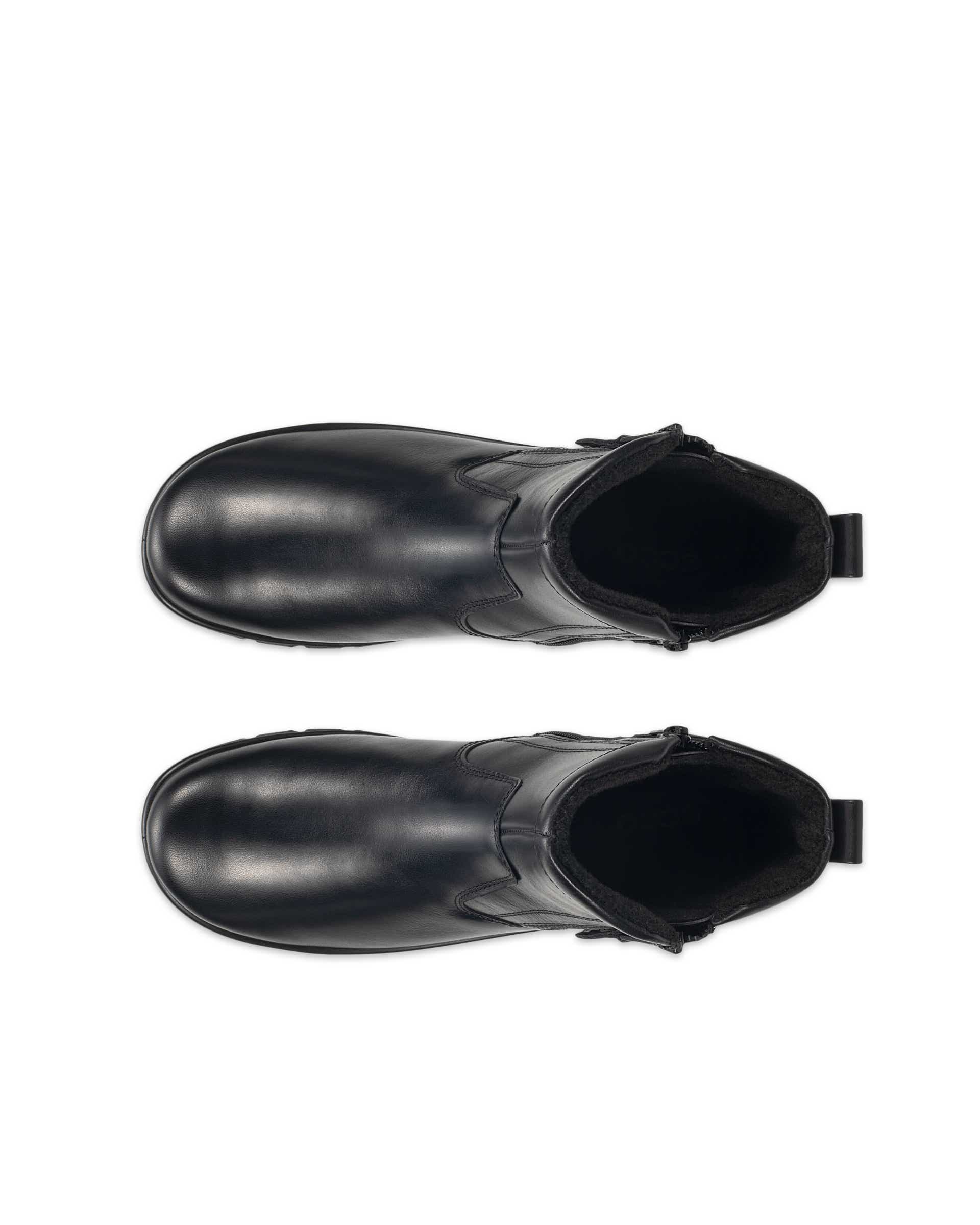 ECCO® BABETT BOOT Gore-Tex-iga tõmblukuga nahast poolsaabas naistele - Must - Top left pair