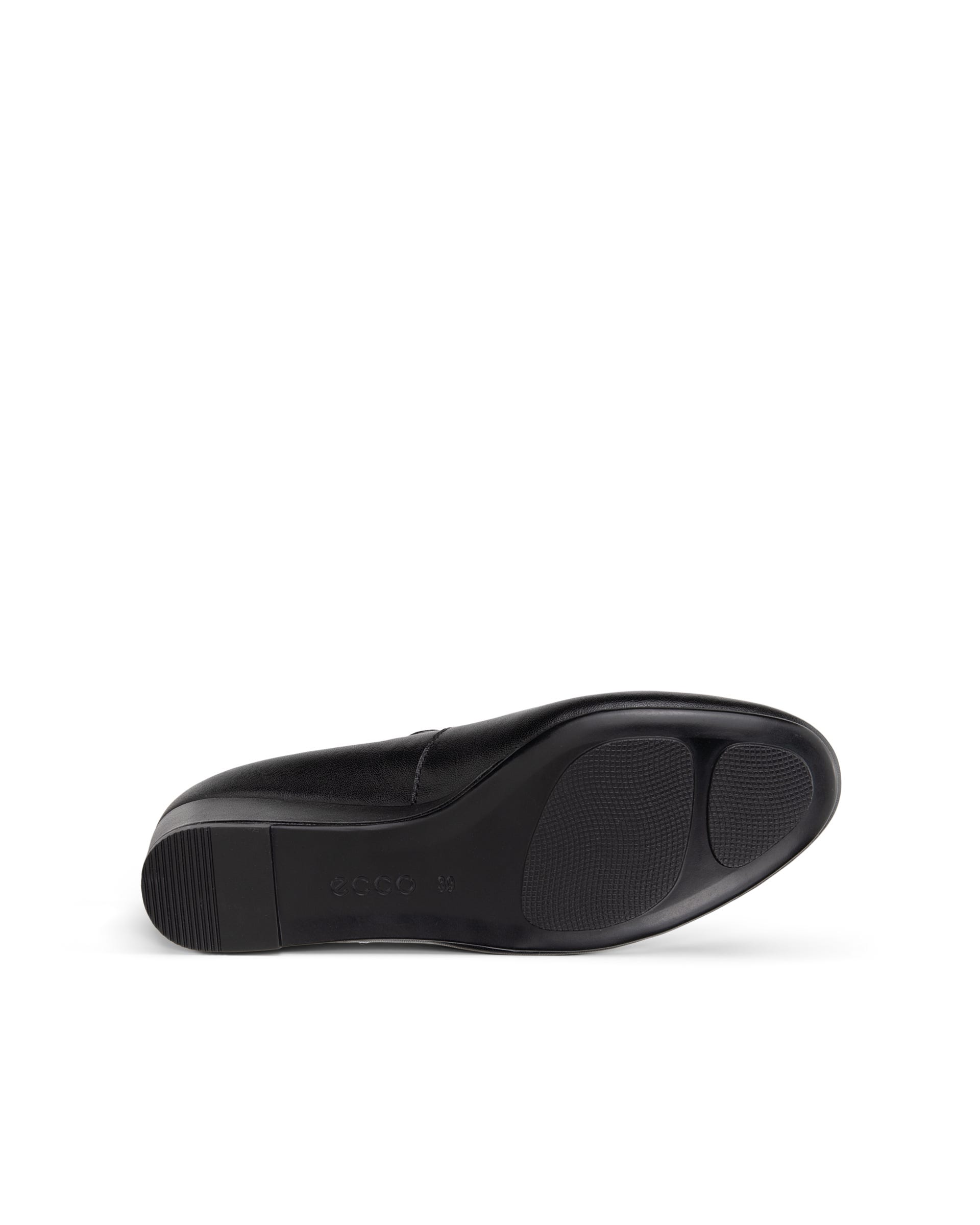 ECCO® ELEVATE WEDGE babies en cuir pour femme - Noir - Outside