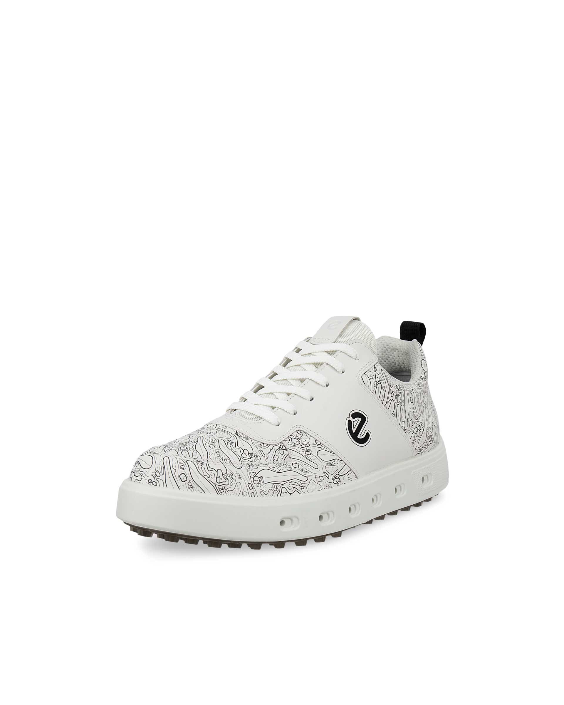Pánská kožená Gore-Tex golfová obuv ECCO® Golf Street 720 - Bílá - Main