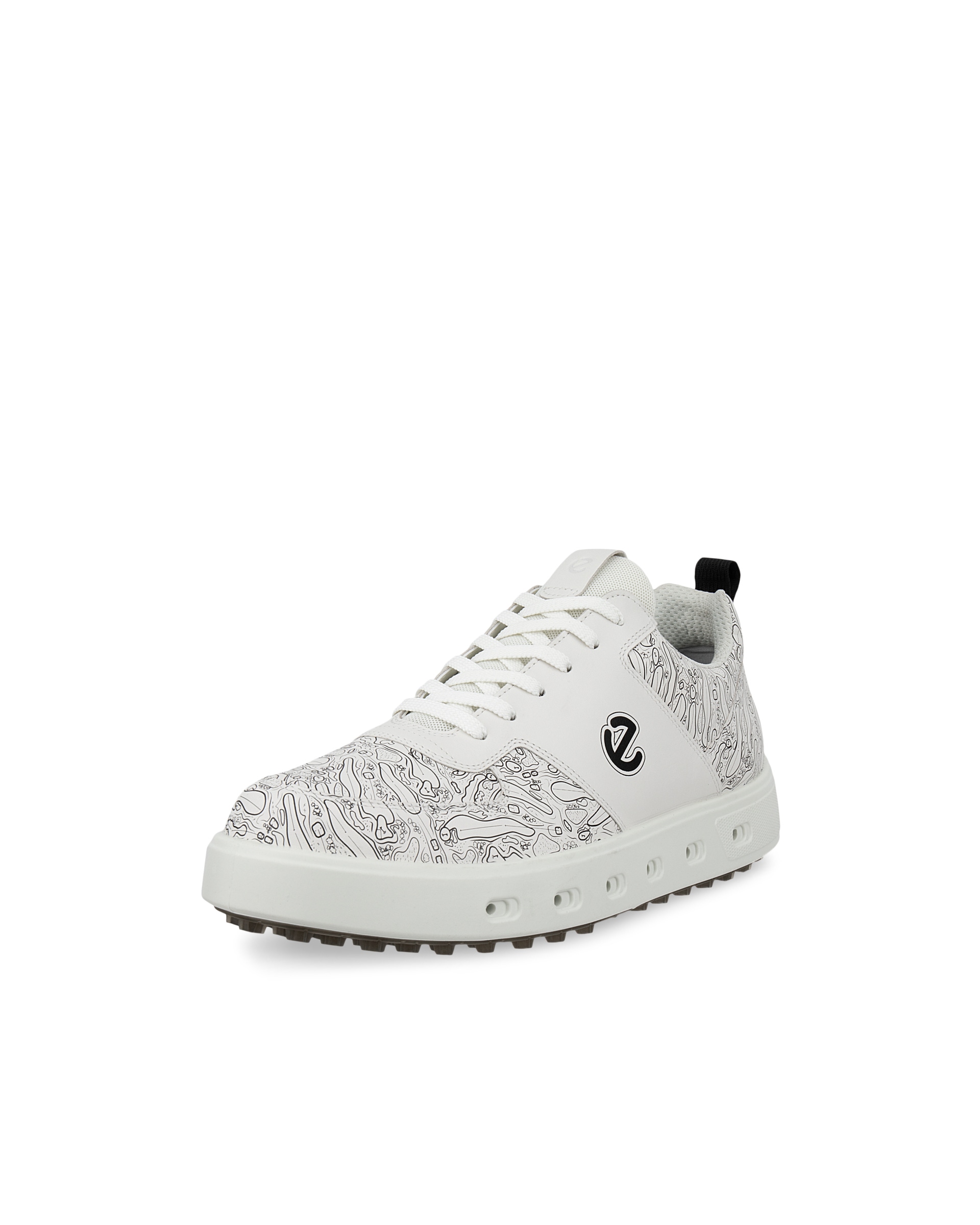 Pánská kožená Gore-Tex golfová obuv ECCO® Golf Street 720 - Bílá - Main