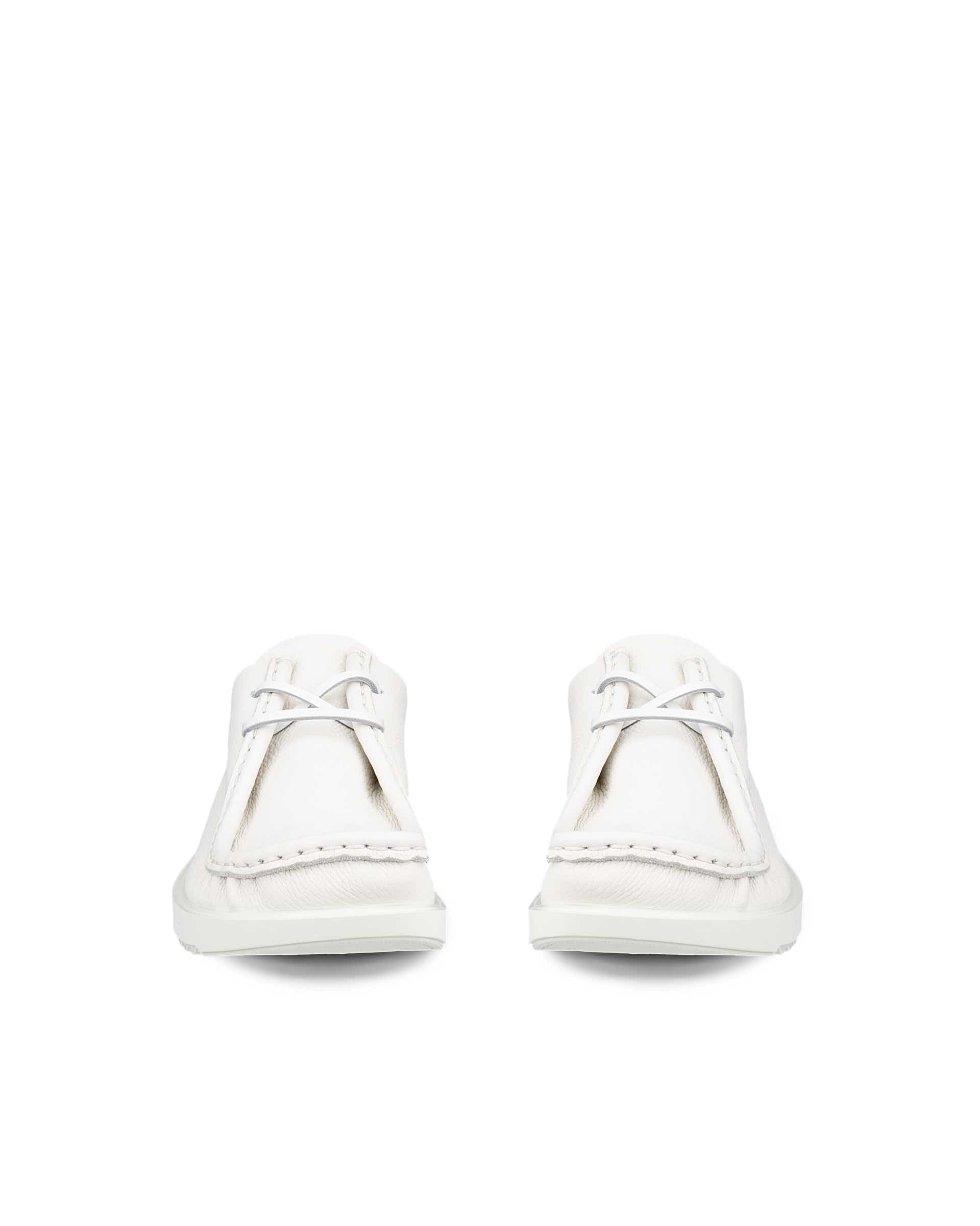 ECCO® JOKE heren leren veterschoen - Wit - Front pair