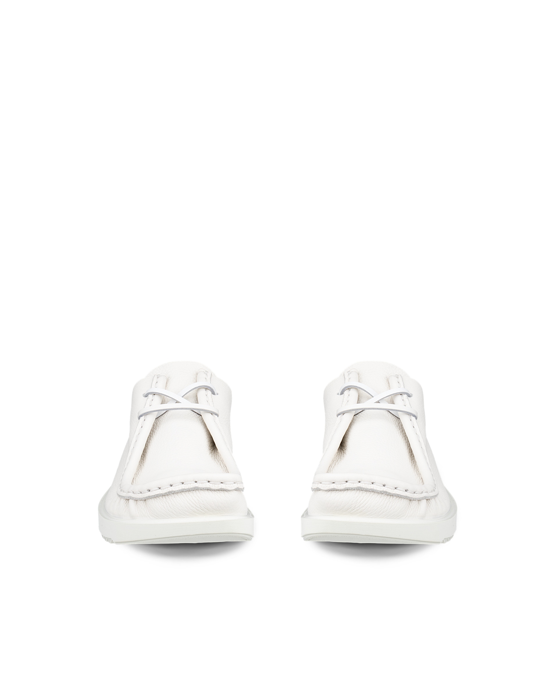 ECCO® JOKE heren leren veterschoen - Wit - Front pair