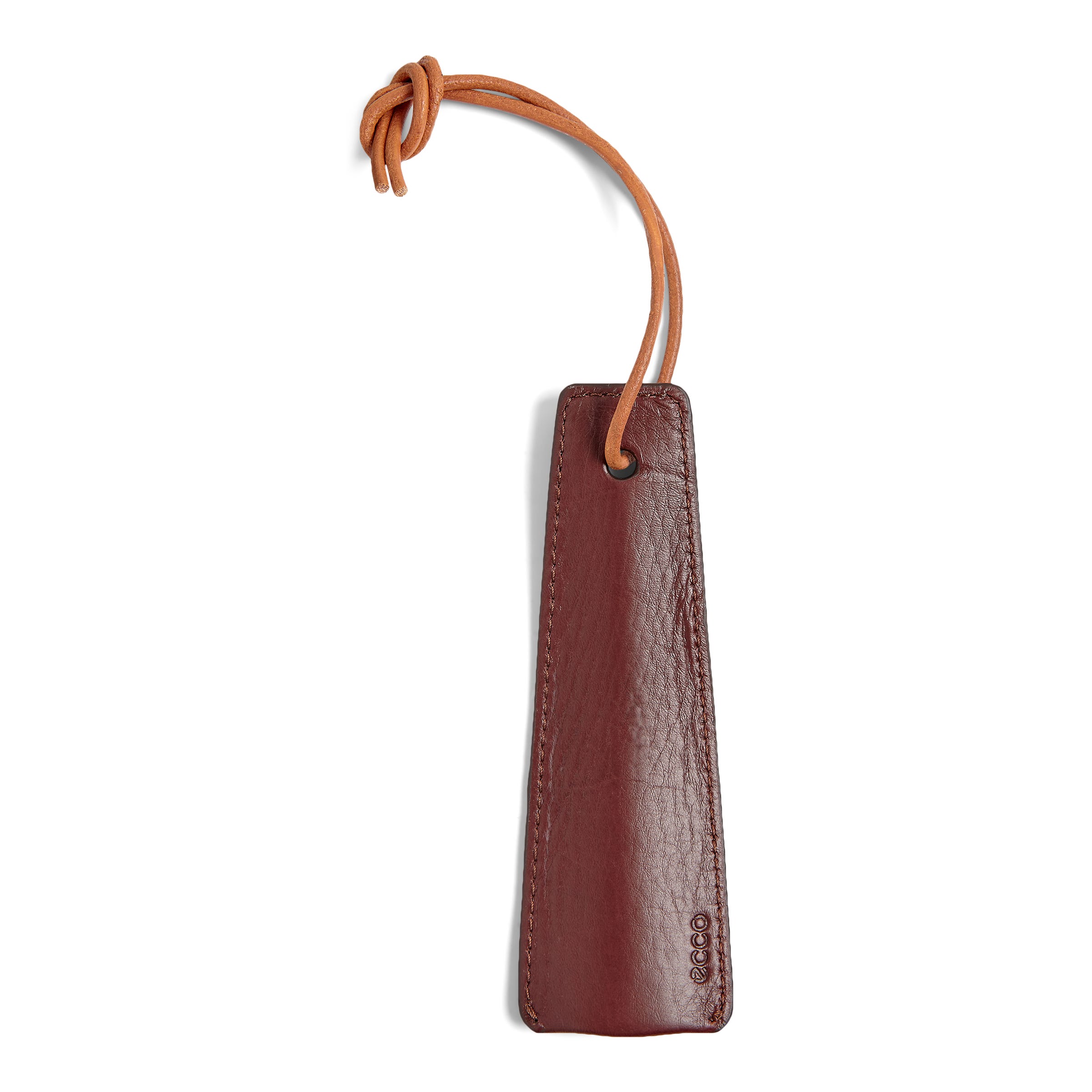 ECCO® Leather Shoe Horn - Brown - Back