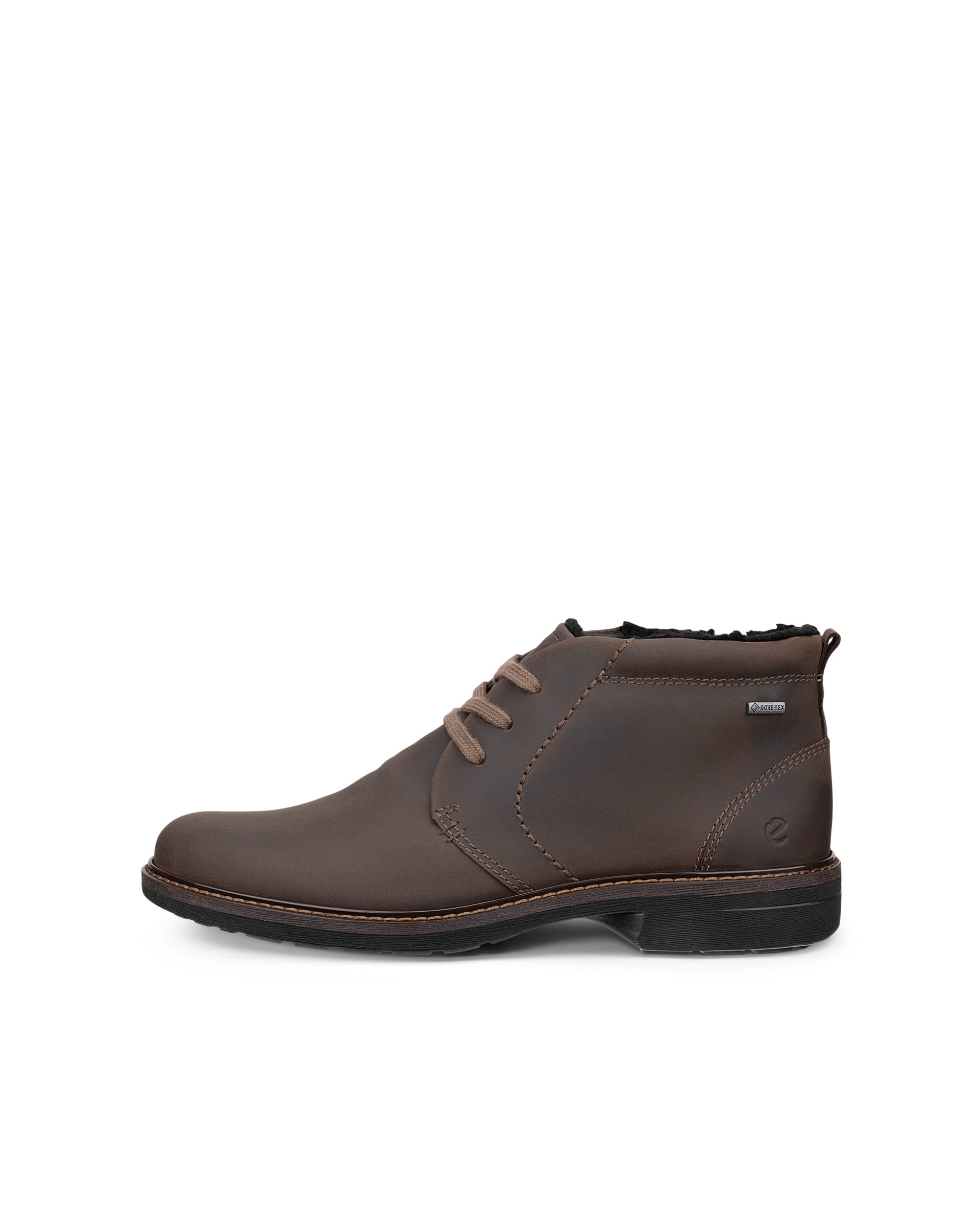 ECCO® TURN Gore-Tex-iga nubukist poolsaabas meestele - Pruun - Outside