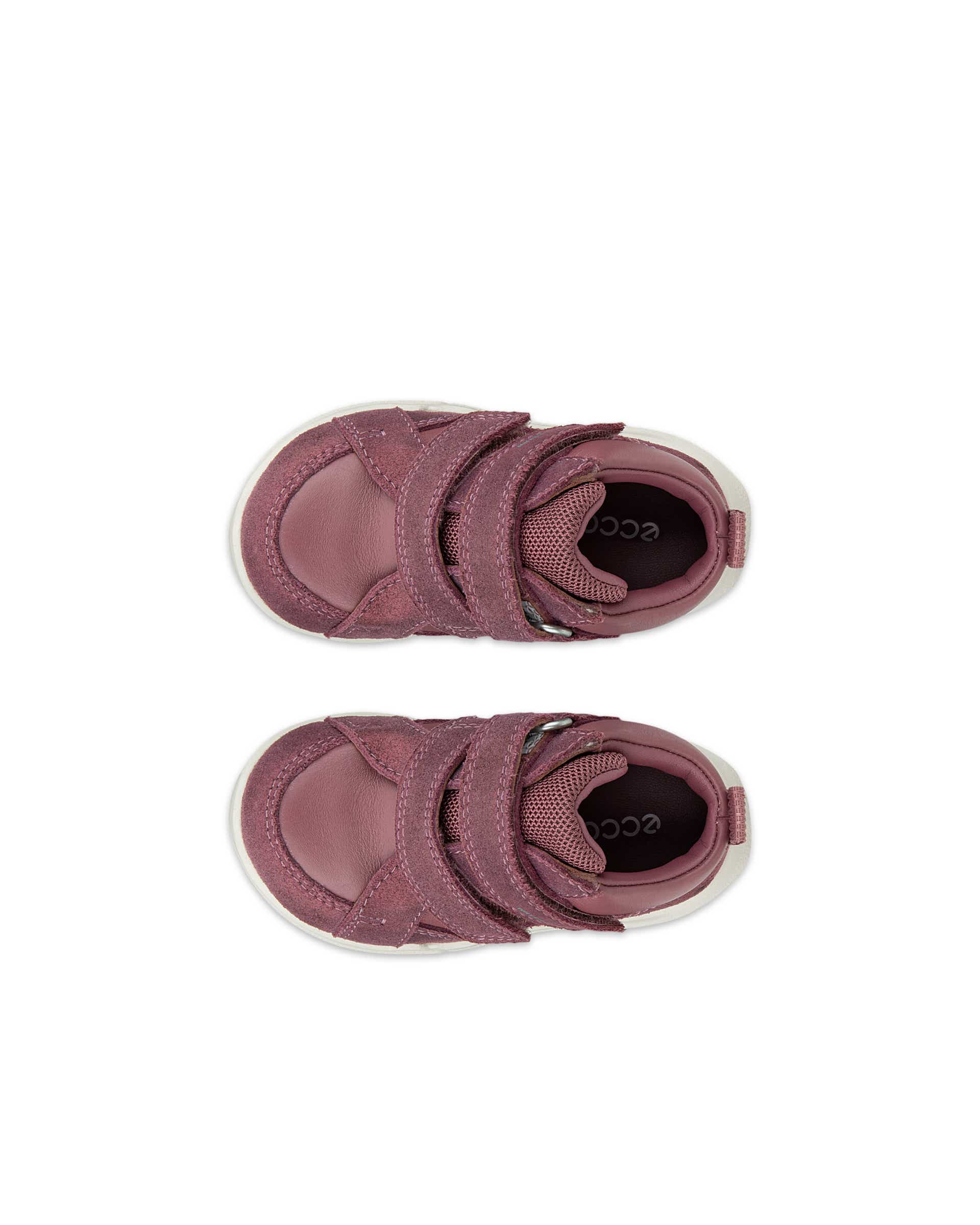ECCO BIOM 2.2 INF. VELCRO BOOT - Rose - Top left pair