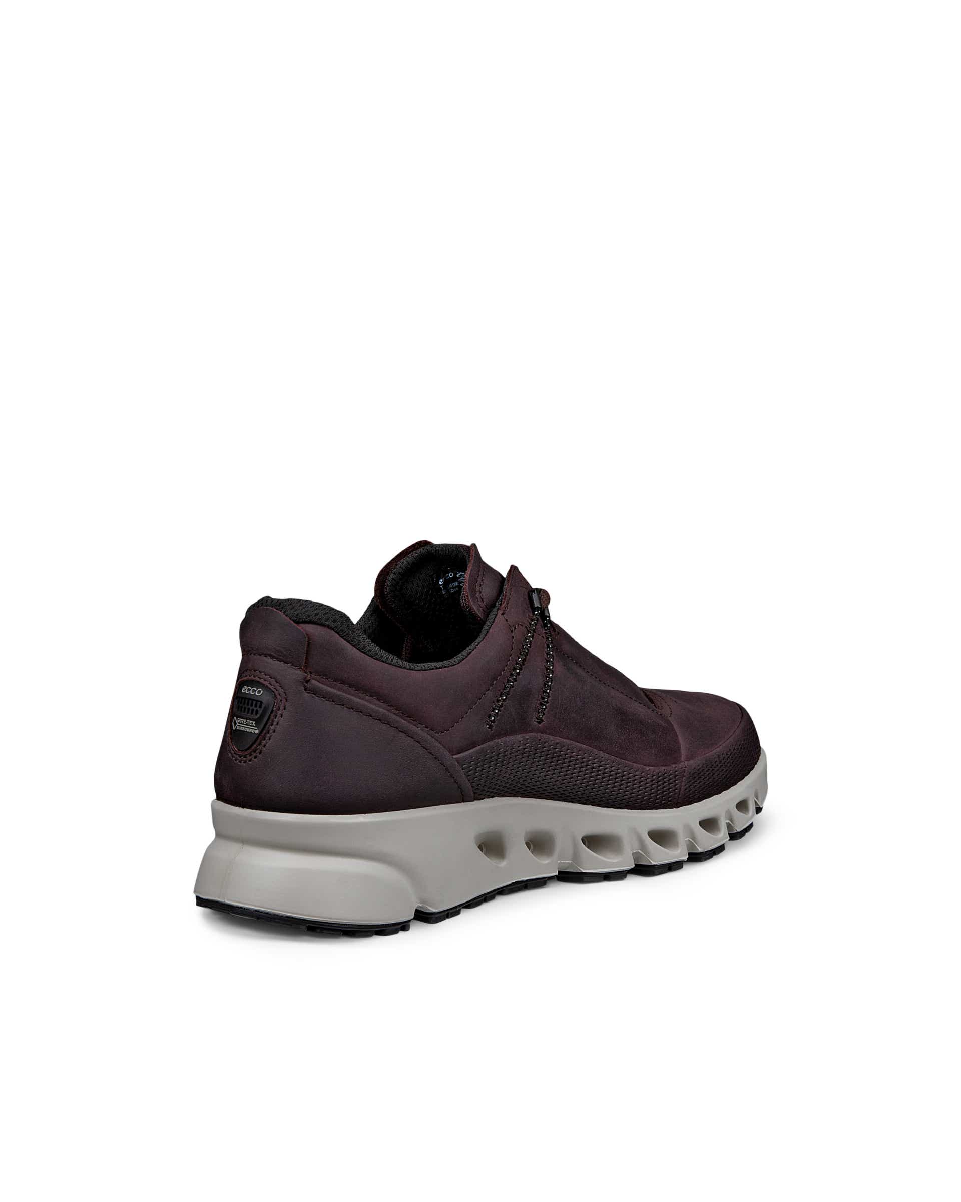 ECCO® MULTI-VENT heren nubuck Gore-Tex schoen - Bruin - Back
