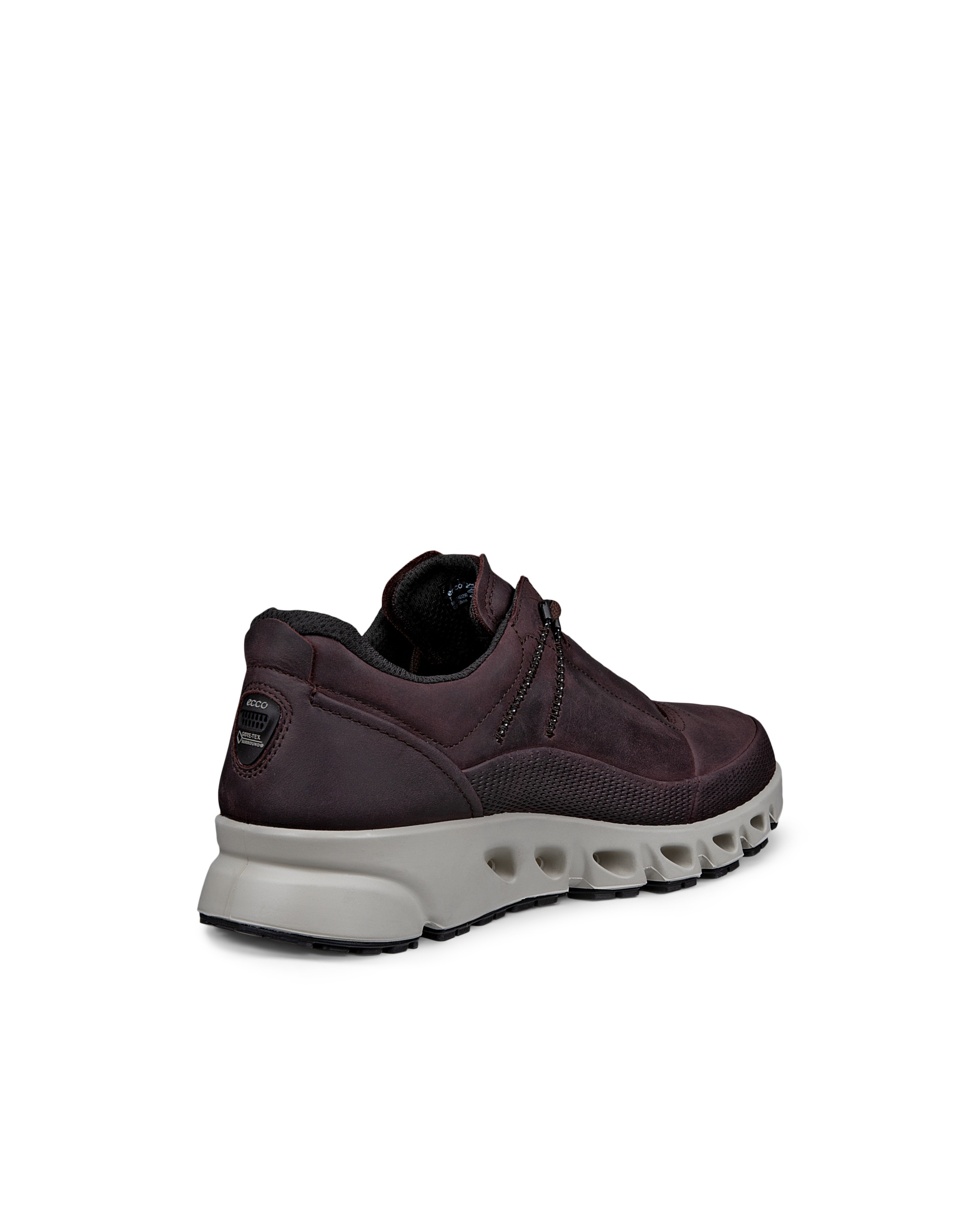 ECCO® MULTI-VENT heren nubuck Gore-Tex schoen - Bruin - Back