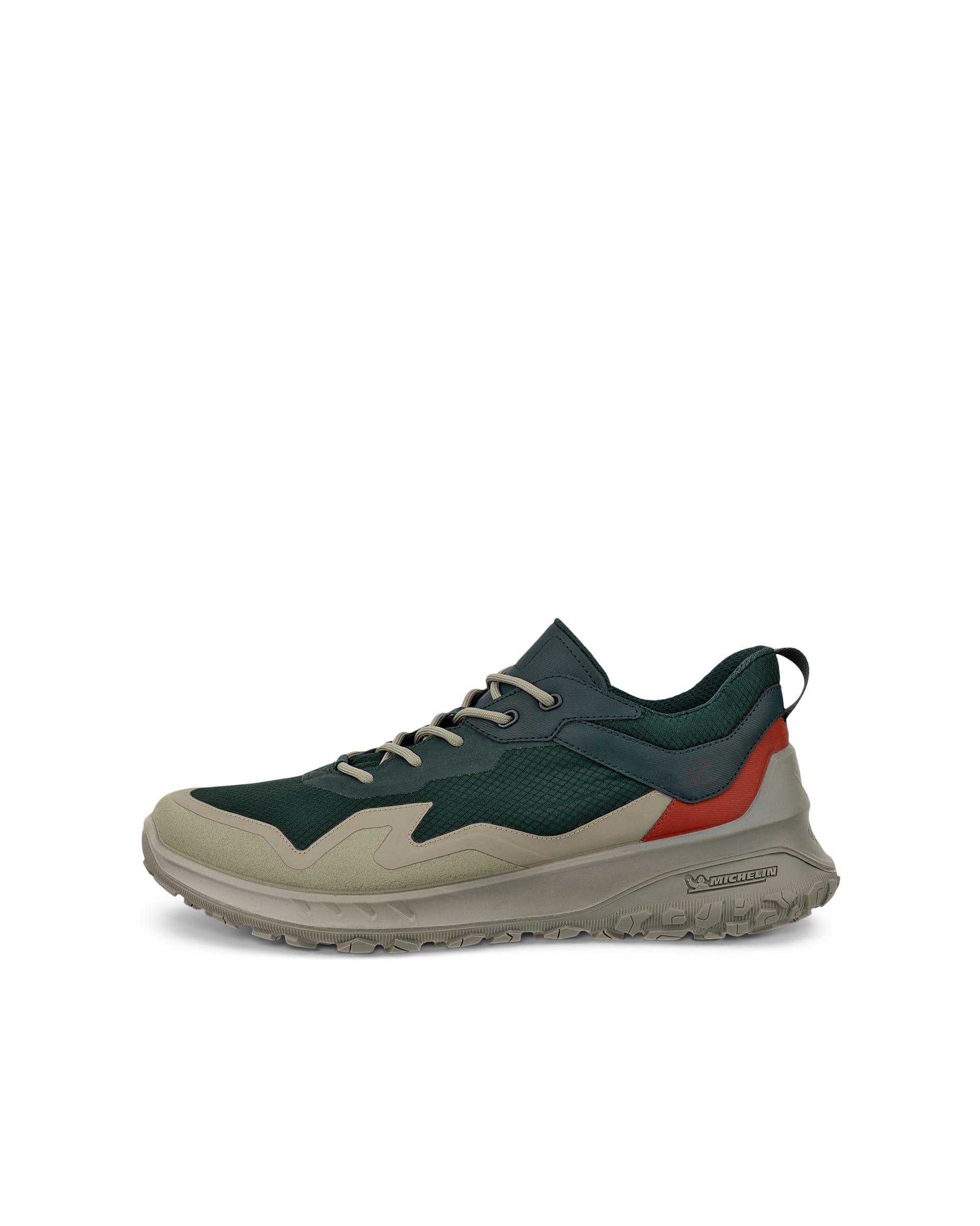 Men's ECCO® ULT-TRN Textile Sneaker - Green - Outside