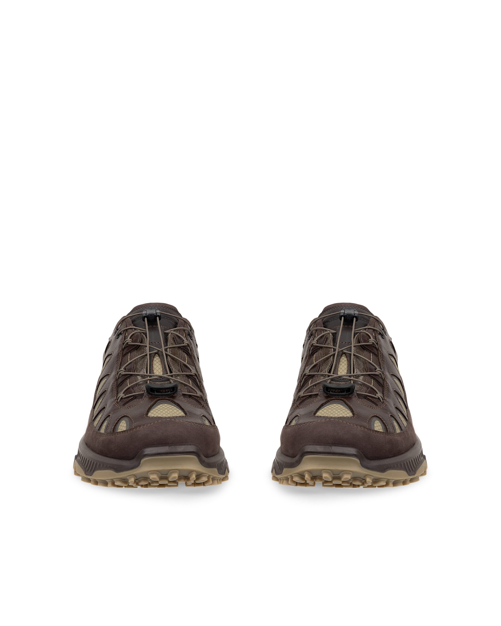 ECCO RECEPTOR XP MEN メンズ レザーシューズ - ブラウン - Outside