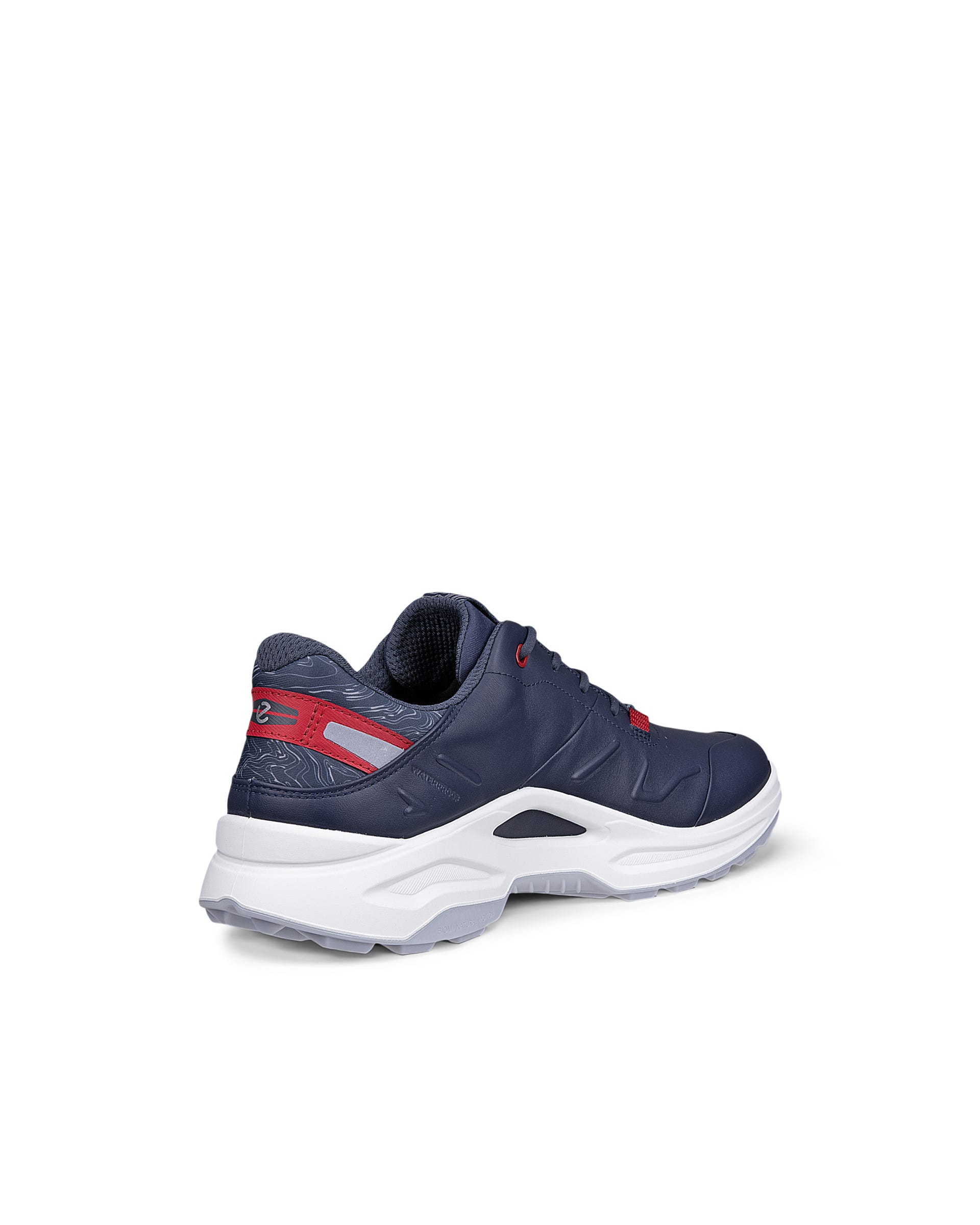 Men's ECCO® Golf Biom H6 Leather Waterproof Golf Shoe - Blue - Outside