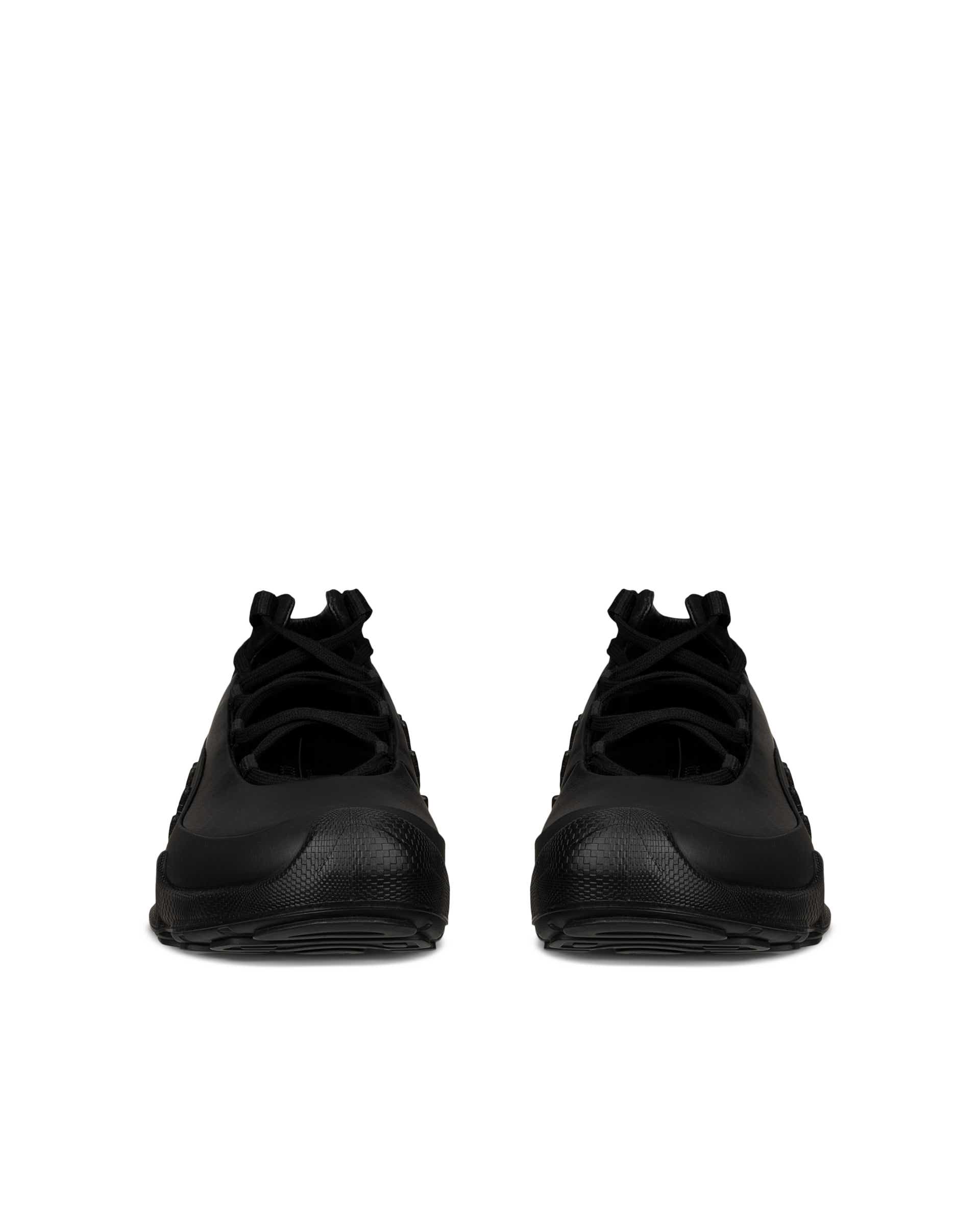 ECCO® BIOM AEX baskets sans lacets en cuir pour femme - Noir - Front pair
