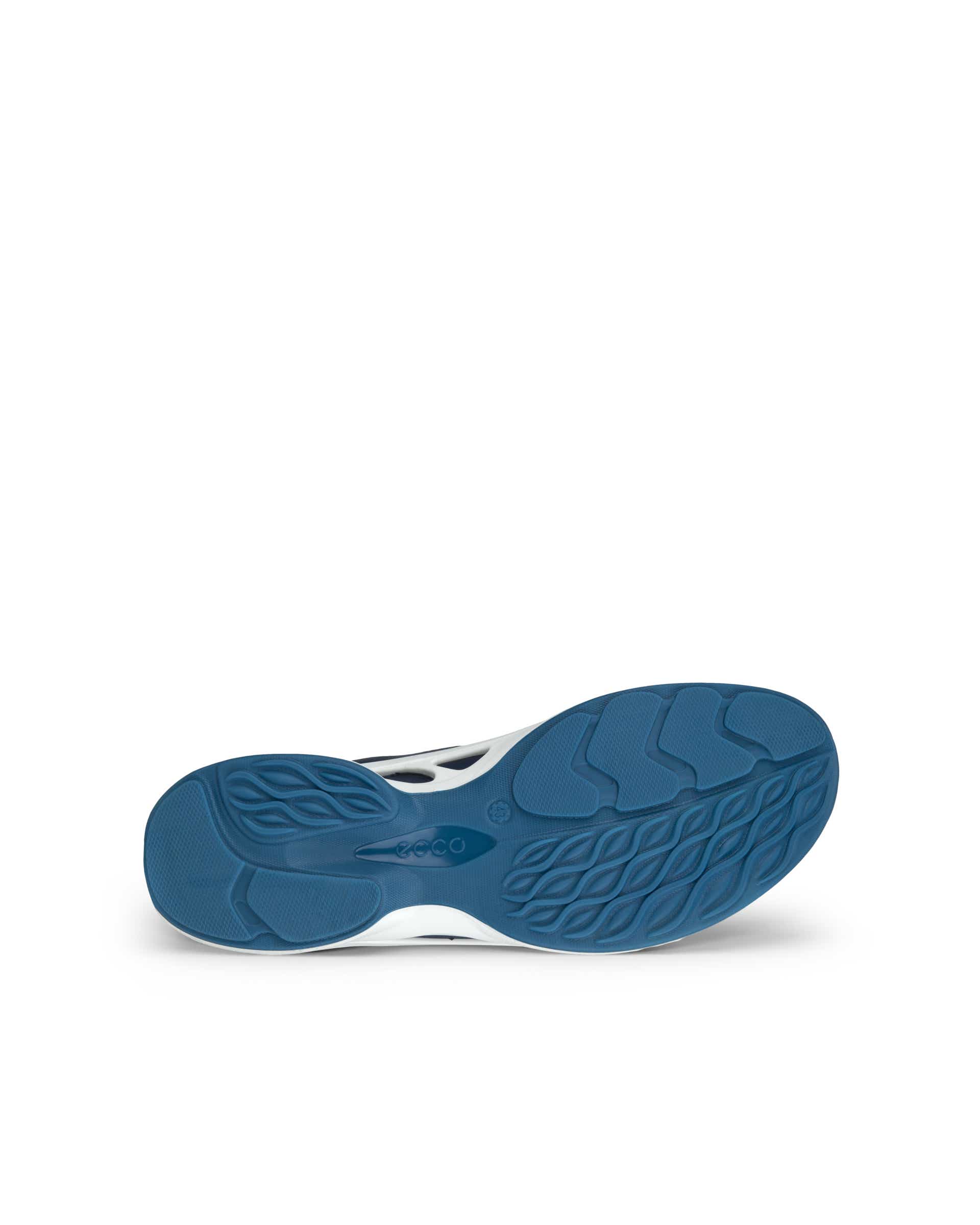 ECCO® BIOM FJUEL baskets en cuir pour homme - Bleu - Sole