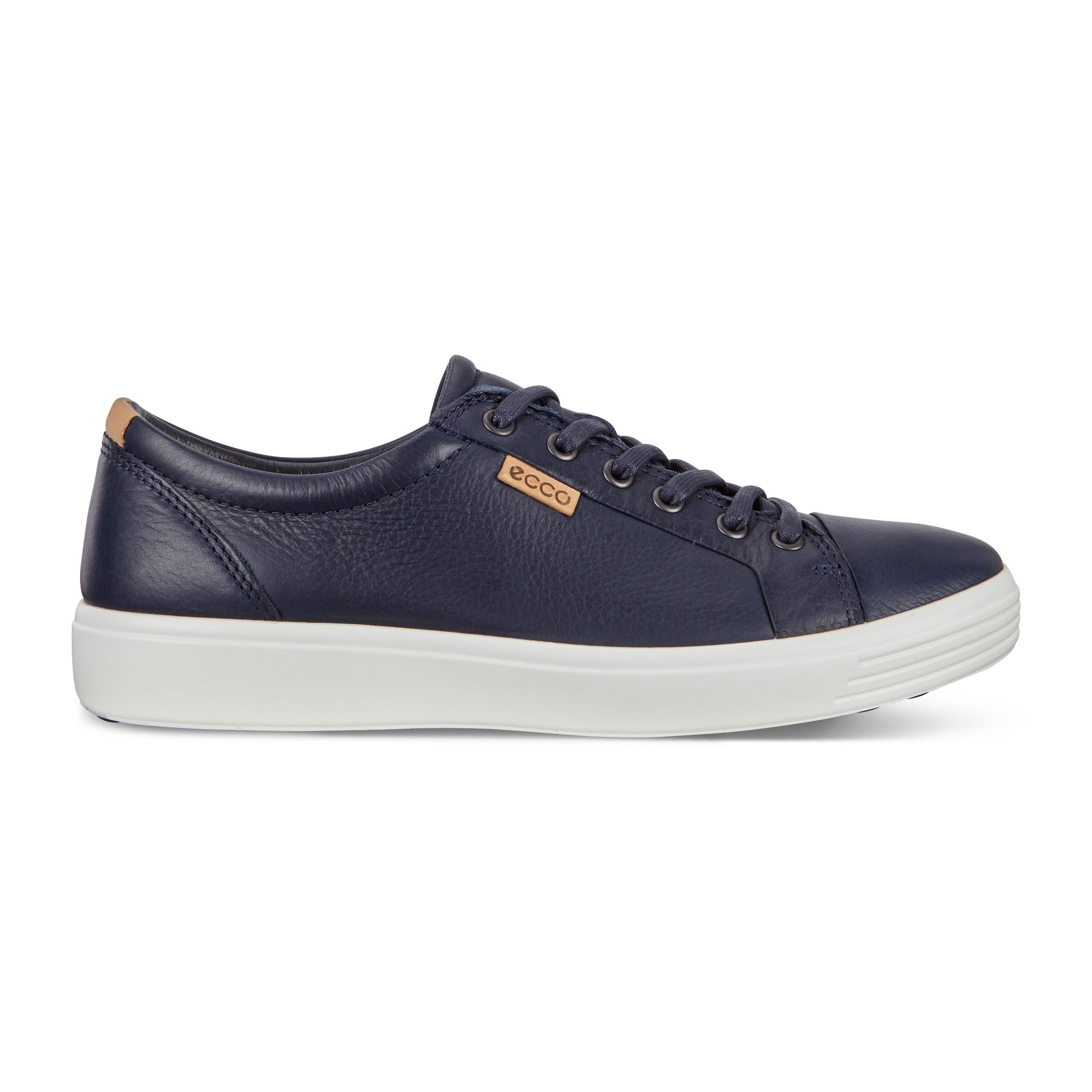 ECCO Men's Soft 7 Sneakers - Blue - Outside