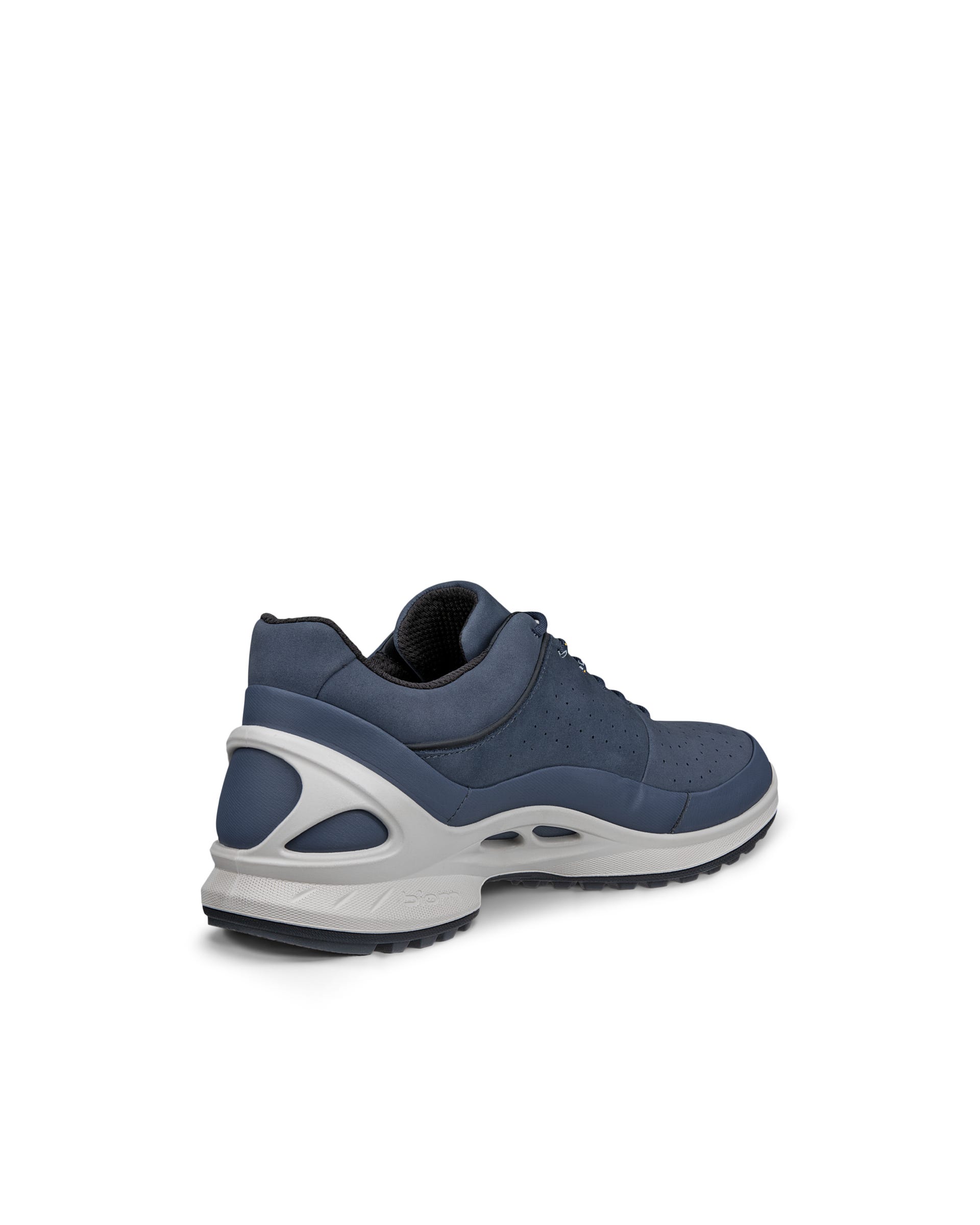 Men's ECCO® BIOM ENERGI Nubuck Waterproof Shoe - Blue - Outside