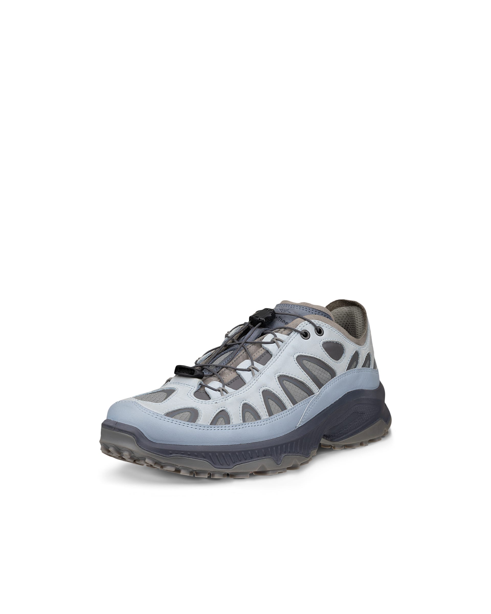 ECCO RECEPTOR XP WOMEN ウィメンズ レザーシューズ - ブルー - Outside