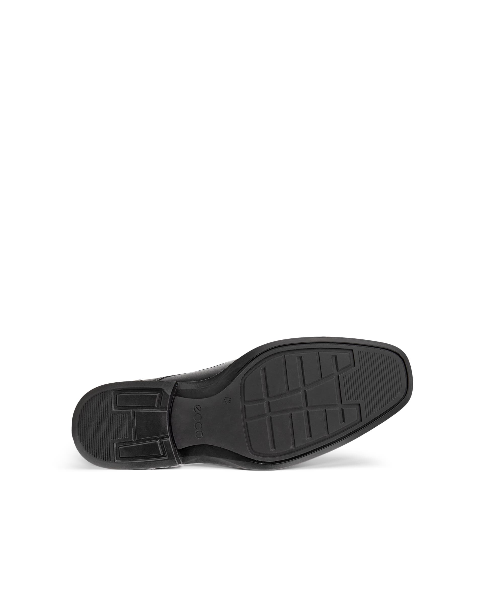 Men's ECCO® Metropole Milan Leather Derby Shoe - Black - Sole