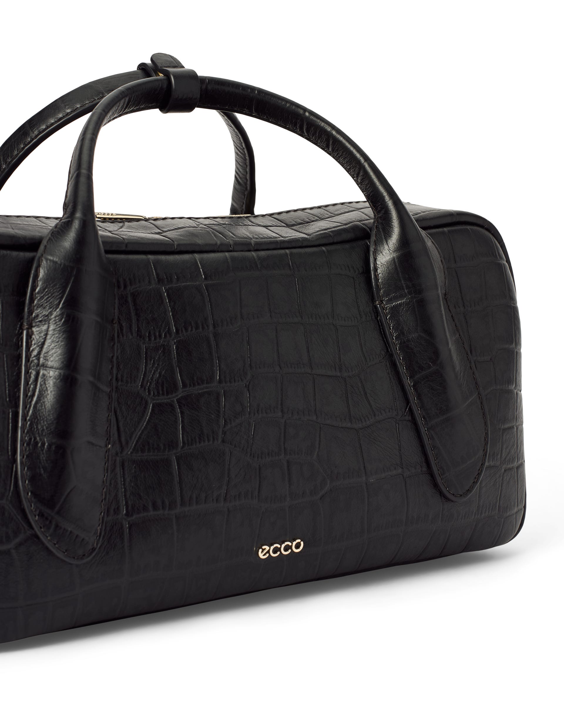 ECCO® BOWLING BAG Bowlingväska skinn dam - Svart - Detail-1