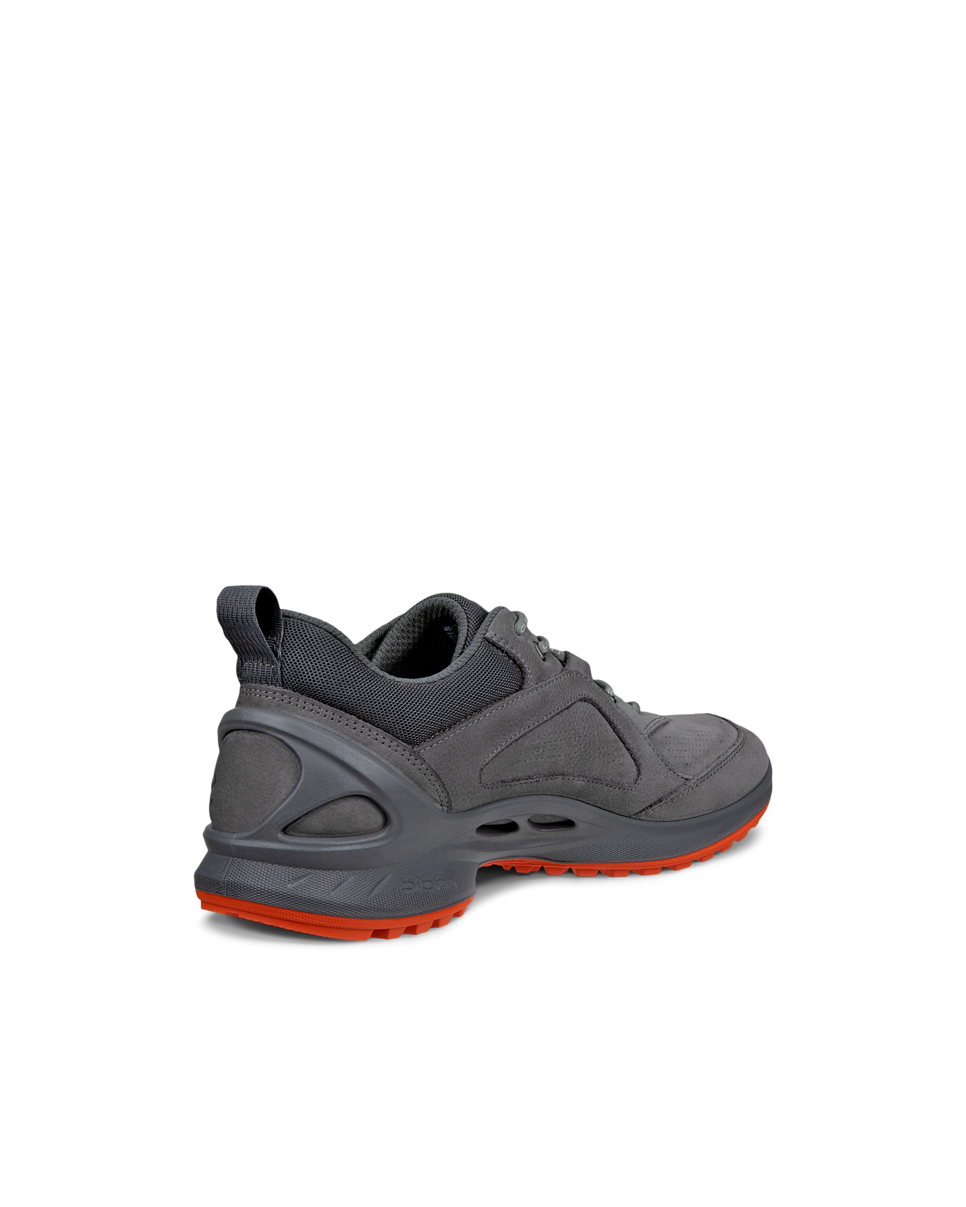 ECCO® BIOM ENERGI baskets en nubuck pour homme - Gris - Back