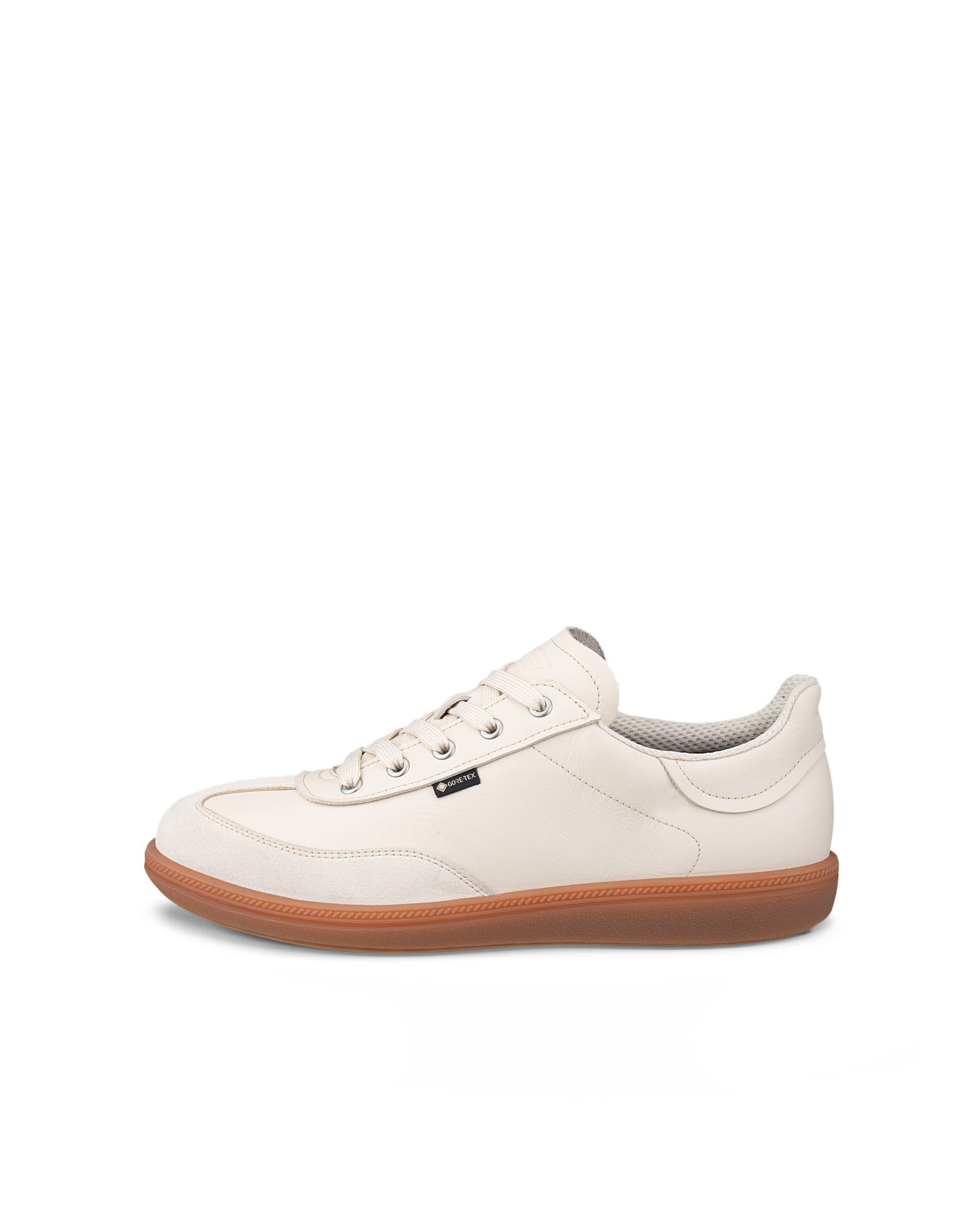 ECCO® SOFT 11 Gore-Tex sneakers i læder til damer - Beige - Outside
